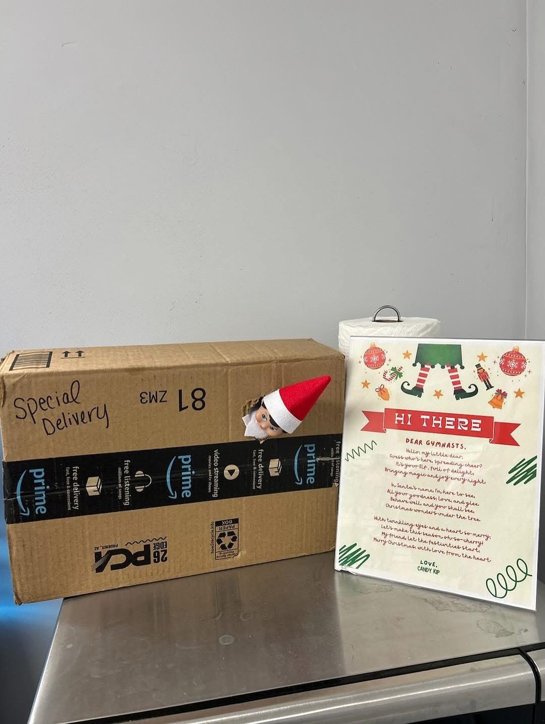 Our gym elf, Candy Kip, has been getting into all sorts of mischief this month! Keep an eye out for her while you’re at the gym this holiday season!🎄❄️