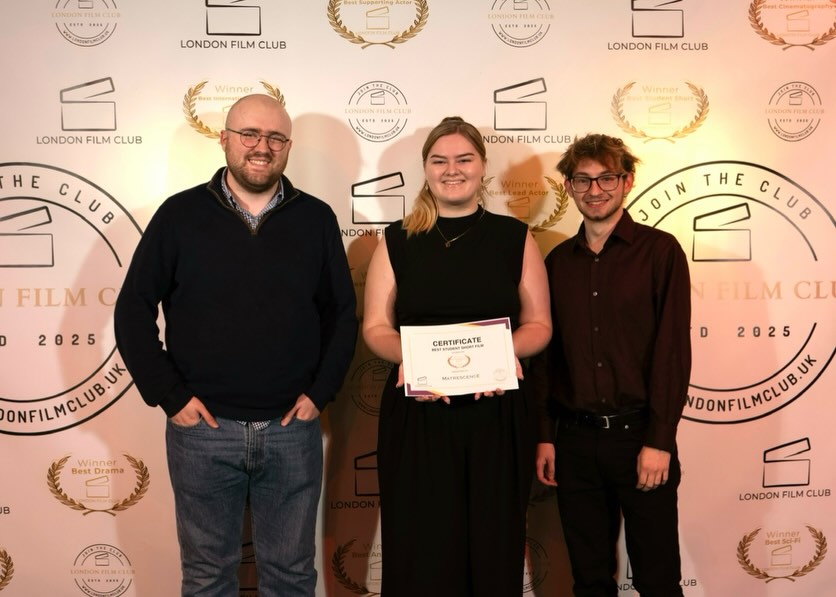 London Film Club recently! ๐ฟ๐๏ธ
So many great films, and so many amazing people met.
Thank you @londonfilmclubuk for having us, and for selecting Matrescence as Best Student Short Film!๐
First photo taken by @vik.soderstrom ๐ทโจ
.
#matrescence #matrescencefilm #emergingfilmmakers #womeninfilm #filmfestival #studentfilm #londonfilmclub