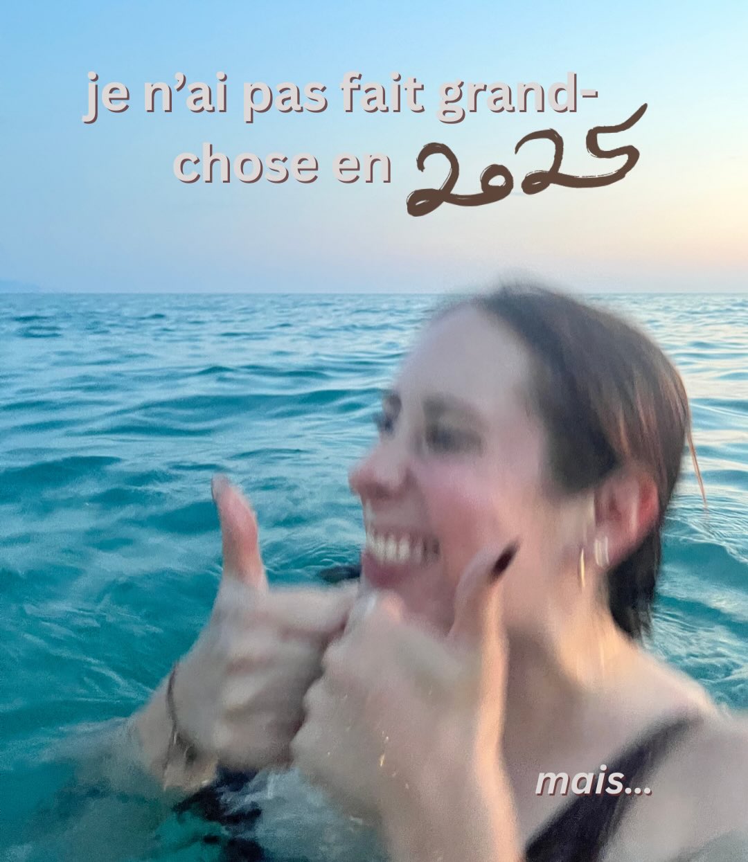 je rejoins tout le monde pour parler un peu de ce dont je suis fière en 2025 🤠
ce n’était pas une année facile mais j’ai beaucoup appris 🫶
meilleurs vœux pour 2026 ! 🪩✨