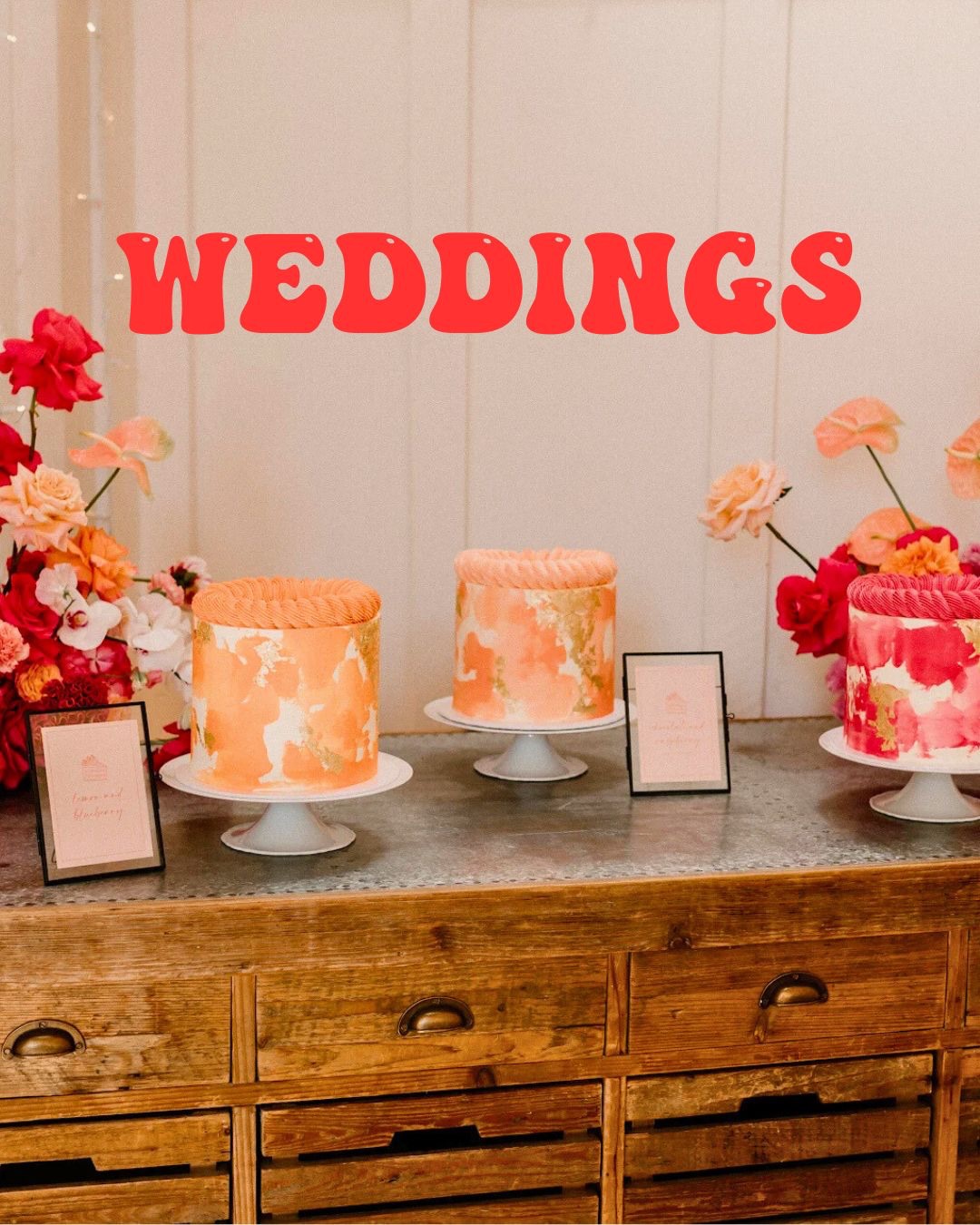 Weddings done your way 🎉🕺
Round here tradition isn’t part of the rule book it’s just an option that you don’t have to take if you don’t want to
Wedding cake - or no cake - should reflect you entirely whether that’s being a Rebel and going for bright colours, disco balls and a statement piece or more of a Romantic so you’re into pastels, white tiers and florals I’ve got you covered 🍰
Or maybe you don’t even want a cake and a dessert table is your thing, there’s so many options for that too 🍪🍫
And dietary restrictions? Not round here there’s something for all options if it’s classic, gluten free, dairy free or vegan you can still have your cake your way 💕
So if you’re ready to chat all things wedding cake or dessert tables drop me a DM, space is limited for 2026 already and 2027 is filling up fast ✨💫