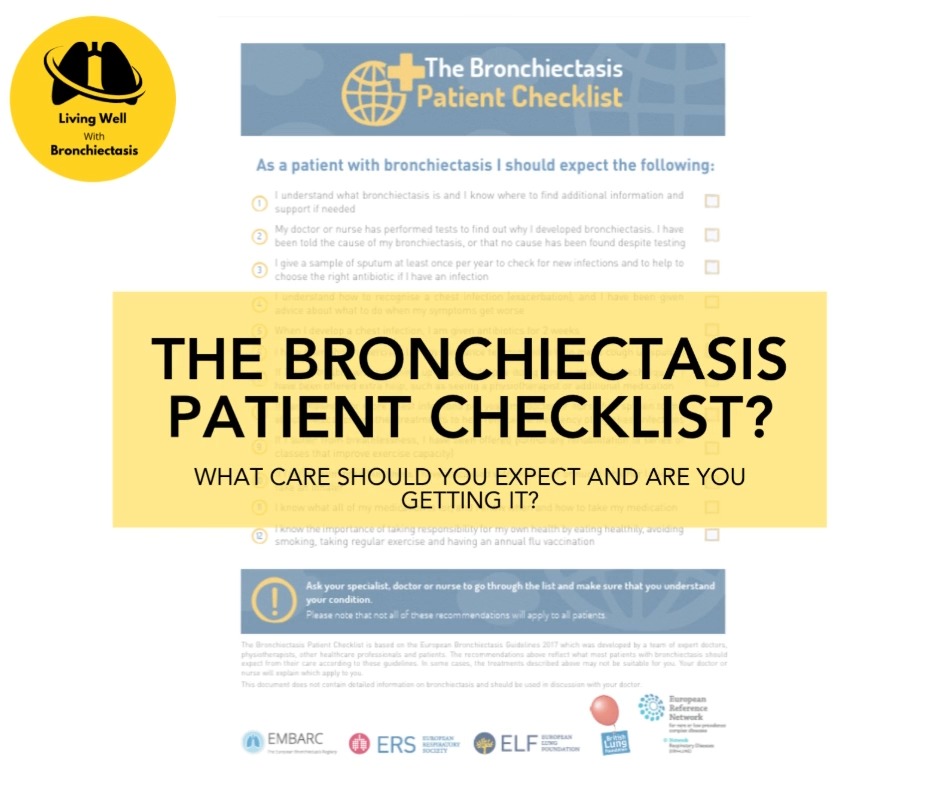 If you live with bronchiectasis and want better appointments and better care, this one’s for you.
I just published a new blog (3-minute read) breaking down the official @europeanrespiratorysociety Bronchiectasis Patient Checklist in plain English. (The published checklist is supported by European Lung Foundation, British lung foundation, @bclungfdn, #ERNs
There’s humour. There’s honesty. There’s sputum talk.
👉 Read the blog here: https://www.livingwellwithbronchiectasis.com/post/the-bronchiectasis-patient-checklist-your-doctor-wishes-you-d-bring-to-every-appointment
And yes, there’s a reminder to track your symptoms using the Log Book.
👉 https://www.livingwellwithbronchiectasis.com/
#EU4Health #bronchiectasis #Pseudomonas #lunghealth #respiratoryhealth #AirwayClearance #PCD #ers #PatientCommunity #chronicillness