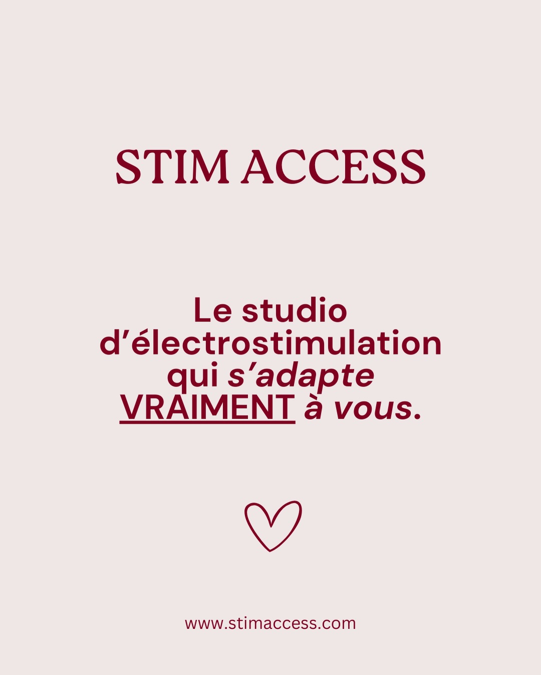 STIM ACCESS, le studio qui prend vraiment le temps de vous écouter 🩷
#stimaccess #sport #sportmotivation #electrostimulation #ems