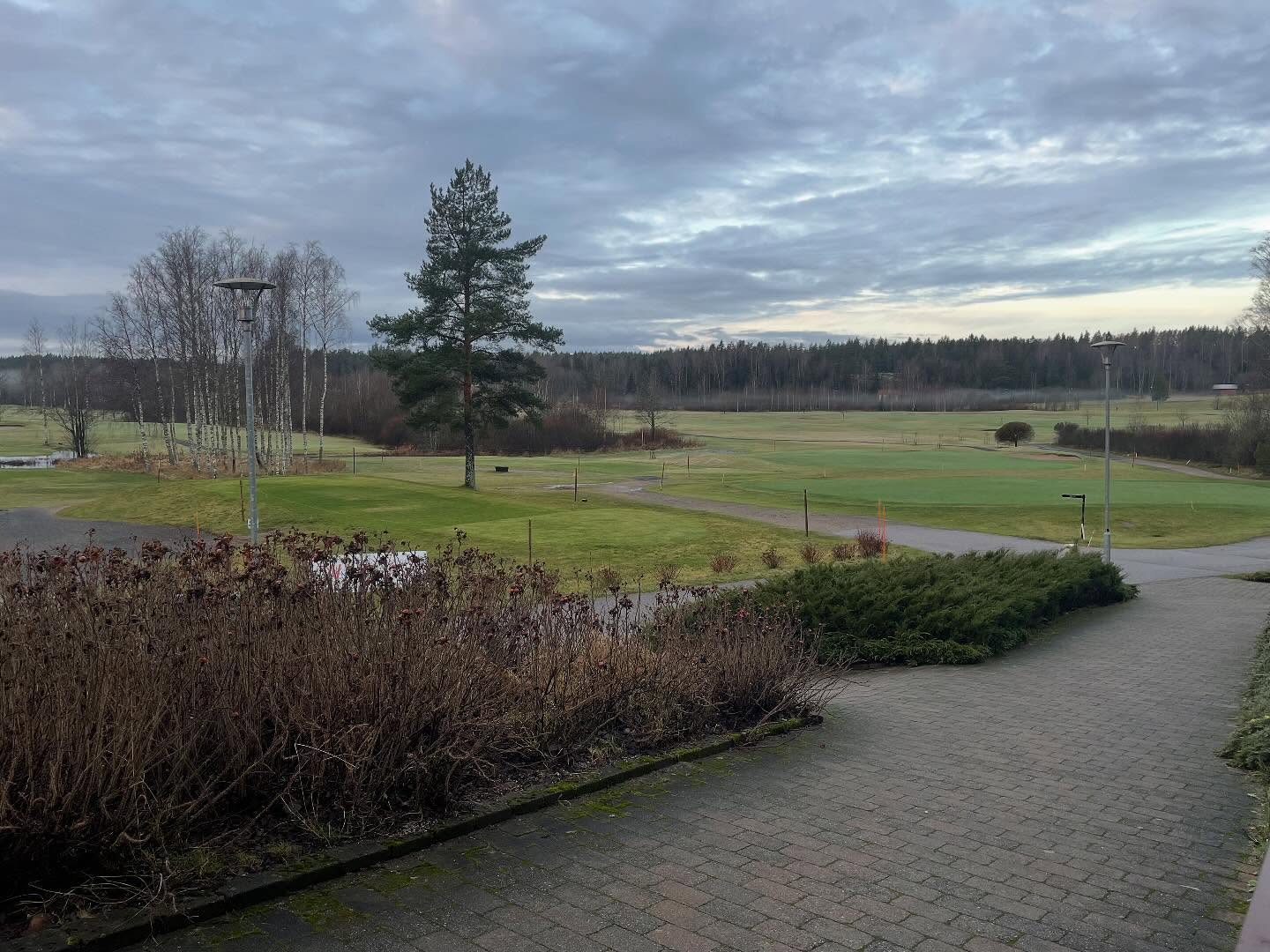 Aamupäivän tilanne. +3 C