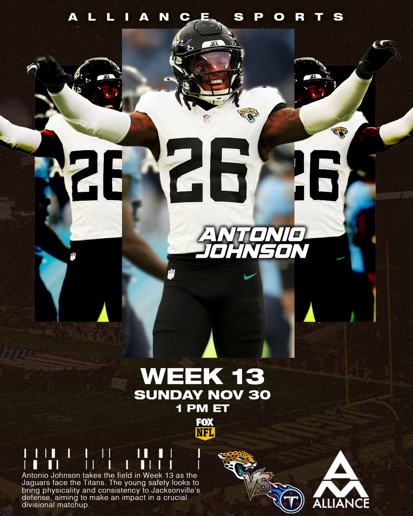 Week 13 work ⚡️ @iamaj2x vs the Titans 🗡️