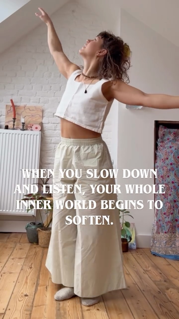 Sometimes you may feel like something is “wrong” with you — the overwhelm, the noise in your mind, the tension that never seems to settle. But your nervous system isn’t asking to be fixed… it’s asking to be felt.
When life moves too fast, your inner world whispers for softness. For one conscious breath. For a moment where you let yourself arrive in your own body again.
You don’t need to push harder or keep holding everything together.
You’re allowed to pause… to listen… to soften.
And you know what makes this journey even more nourishing?
Not doing it alone.
There’s something deeply regulating about being held in a space with others who are also learning to slow down, to feel, to be — not to perform or achieve.
Community reminds you that you’re not the only one navigating the waves. It brings safety, warmth, and a sense of belonging that your nervous system quietly craves.
What if today you offer yourself presence… and maybe even reach out to someone who feels like home?
Sometimes healing begins in connection.
#nervoussystemregulation #somatichealing #mindbodyconnection #selfcompassion #slowdown