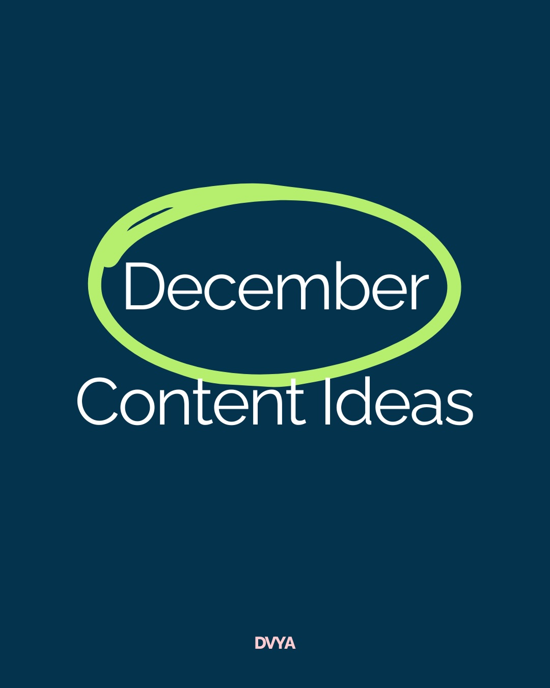 December is brimming with cozy treats, playful moments, and reflective pauses 🎄
From baking cookies and twirling cotton candy to celebrating roots, card games, and the year’s final countdown, these five dates are perfect for sparking creativity and sharing stories that connect.
Keep this post handy to plan festive, thoughtful, and inspiring content this month ✨
Want tips on bringing these December moments to life? Tap the link in our bio for guidance and inspiration 🔗
#dvya #marketing #decembercontent #contentideas #creativecontent