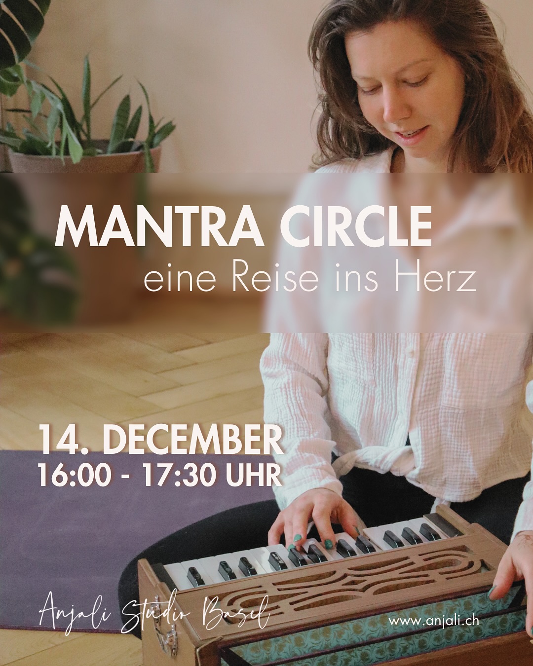 MANTRA CIRCLE eine Reise ins Herz • mit @dontwasteyourtaste ✨
14. DECEMBER • 16:00 - 17:30 Uhr
Wir treffen uns im Kreis, um gemeinsam zu singen und uns mit der Kraft der Mantras zu verbinden.
Diese Praxis stammt aus dem Bhakti Yoga, dem Yoga der Hingabe. Ein Weg, der uns einlädt, die Liebe in uns zu nähren und Verbundenheit zu erfahren.
Beim Kirtan, dem hingebungsvollen Singen von Mantras, wiederholen wir Namen, Aspekte des Göttlichen. Es wird behauptet, dass diese das Bewusstsein reinigen und den Geist klären. In der Schwingung dieser alten Klänge können wir die Qualitäten des Herzens – Liebe, Mitgefühl, Freude und Frieden – tiefer spüren und stärken.
Es geht nicht darum, „schön“ zu singen, sondern ehrlich. Mit Hingabe, Präsenz und Freude. Komm wie du bist.
Lass dich von der Musik tragen, von der Gemeinschaft berühren und vom Klang nach innen führen.
Der Mantra Circle ist Bhakti in Aktion! Ein Abend des Singens, Fühlens und Verbundenseins.
🔗 in bio
BOOK YOUR TICKET ! 🎶 🎟️