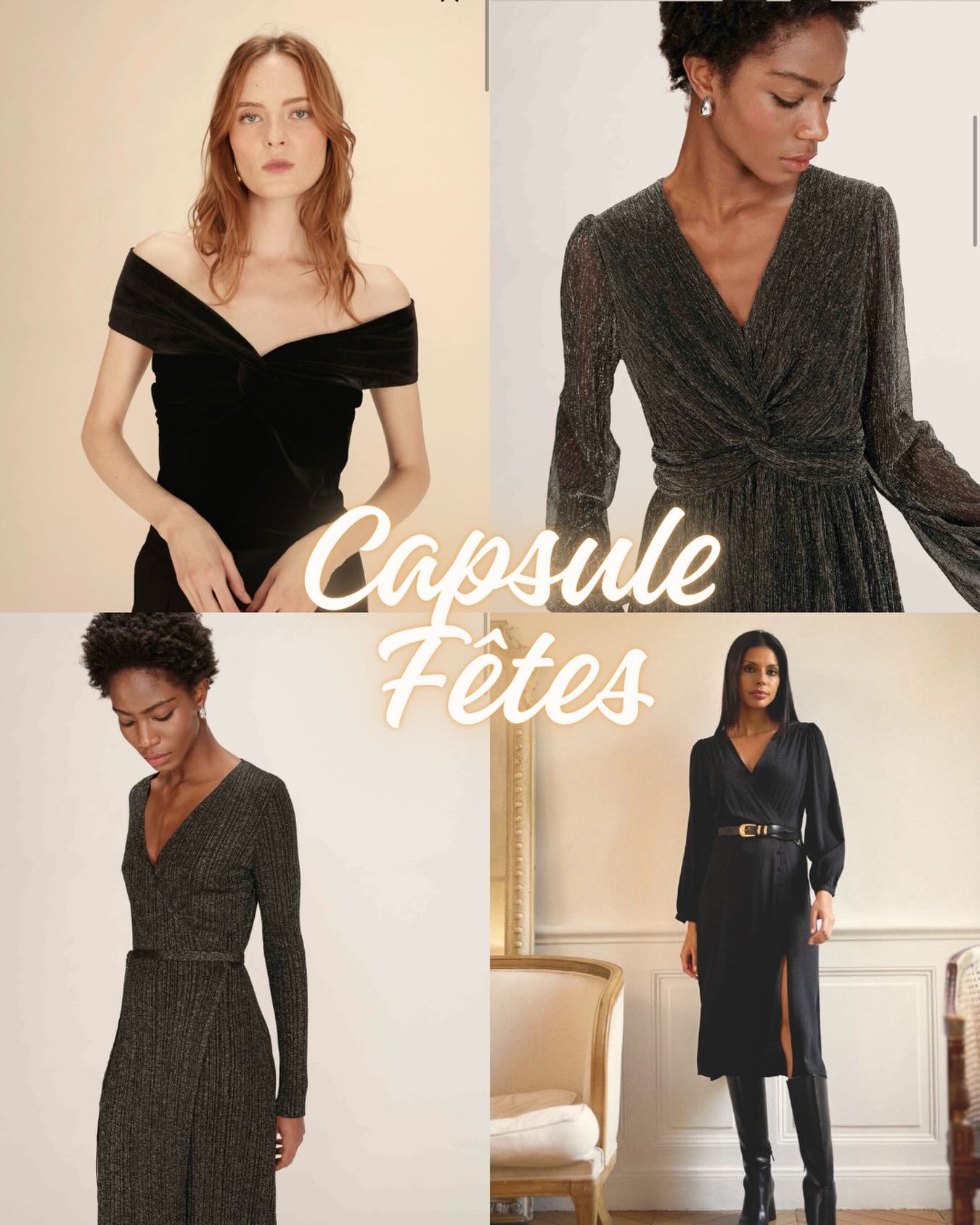 Des nouveautés spéciales fêtes sont arrivées en boutique. Très peu de stock mais de jolies coupes et des matières très agréables vous attendent pour sublimer vos fêtes de fin d’année. ✨ #fêtes #robesdesoirée #robedefêtes #nouvelan @chrismastclothing #tenuedenoel #filledavril #filledavrilboutique