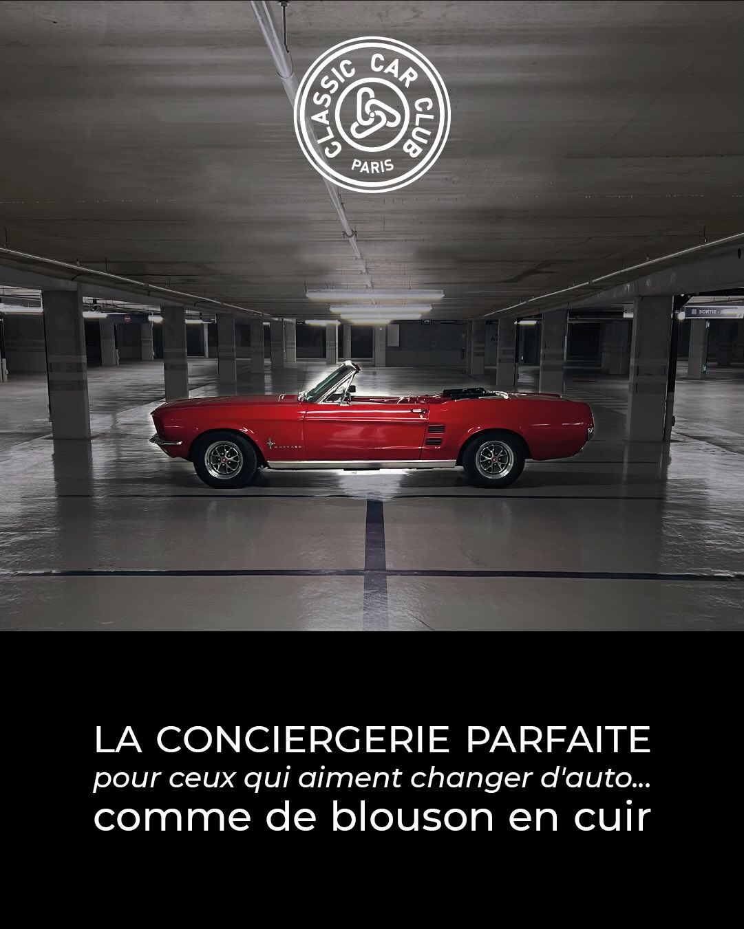 Oui le CLASSIC CAR CLUB PARIS a créé la conciergerie parfaite pour les propriétaires débordés et les voitures qui préfèrent l’asphalte à la poussière ! 🚗💨
Avec la formule « Car Club » pensée pour les propriétaires de voitures emblématiques qui souhaitent les partager avec les autres membres du Club.
Ce service inclut :
- gardiennage privé & sécurisé avec sprinkler sur chaque place
- accès individuel 24h/7j
- gestion des locations avec une assurance tous risques multi conducteurs
- entretien courant : vérification des fluides, gonflage des pneus, entretien avec garages partenaires et même le plein avant chaque départ.
Idéal pour rouler l’esprit libre et participer à tous nos événements 🔥
🛎️Tarif : 200€ TTC / mois / voiture
Réservation et demande d’info sur https://www.classiccarclubparis.fr/contact
