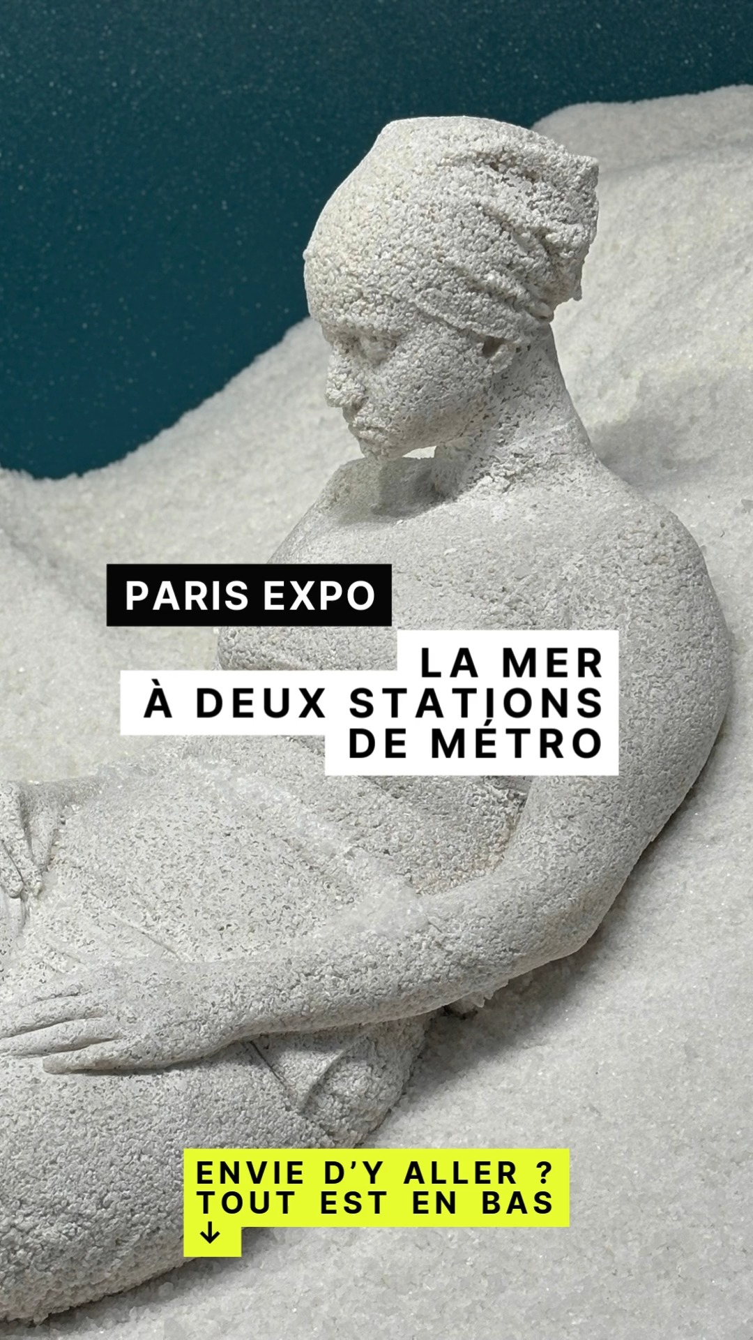 Voir × toucher × sentir × écouter.
Ça change de scroller.
Incroyable la vr(ai)e vie !
🪼🐚🪼🐚🪼🐚
Exposition « Voir la mer »
@maifsocialclub
▶ 37 rue de Turenne - 75003 Paris
▶ Entrée libre et gratuite
▶ NB — Data
Il y a des données qui méritent mieux que des fichiers Excel. En route pour les transformer en œuvres monumentales.
▶ Commissariat : @lauranne_germond
▶ Artistes de l’exposition :
Charlotte Gautier van Tour, @guillaumeelsa, @bloom_association, @ugoschiavi , Latent Community, @adelaideferiot, @mathieulorrydupuy, @remi.lecussan, @carlaconfess, anamendesana, @jacques.perconte, @hypercomf , @emericlhuisset
@dukerileystudio
@maif.fr