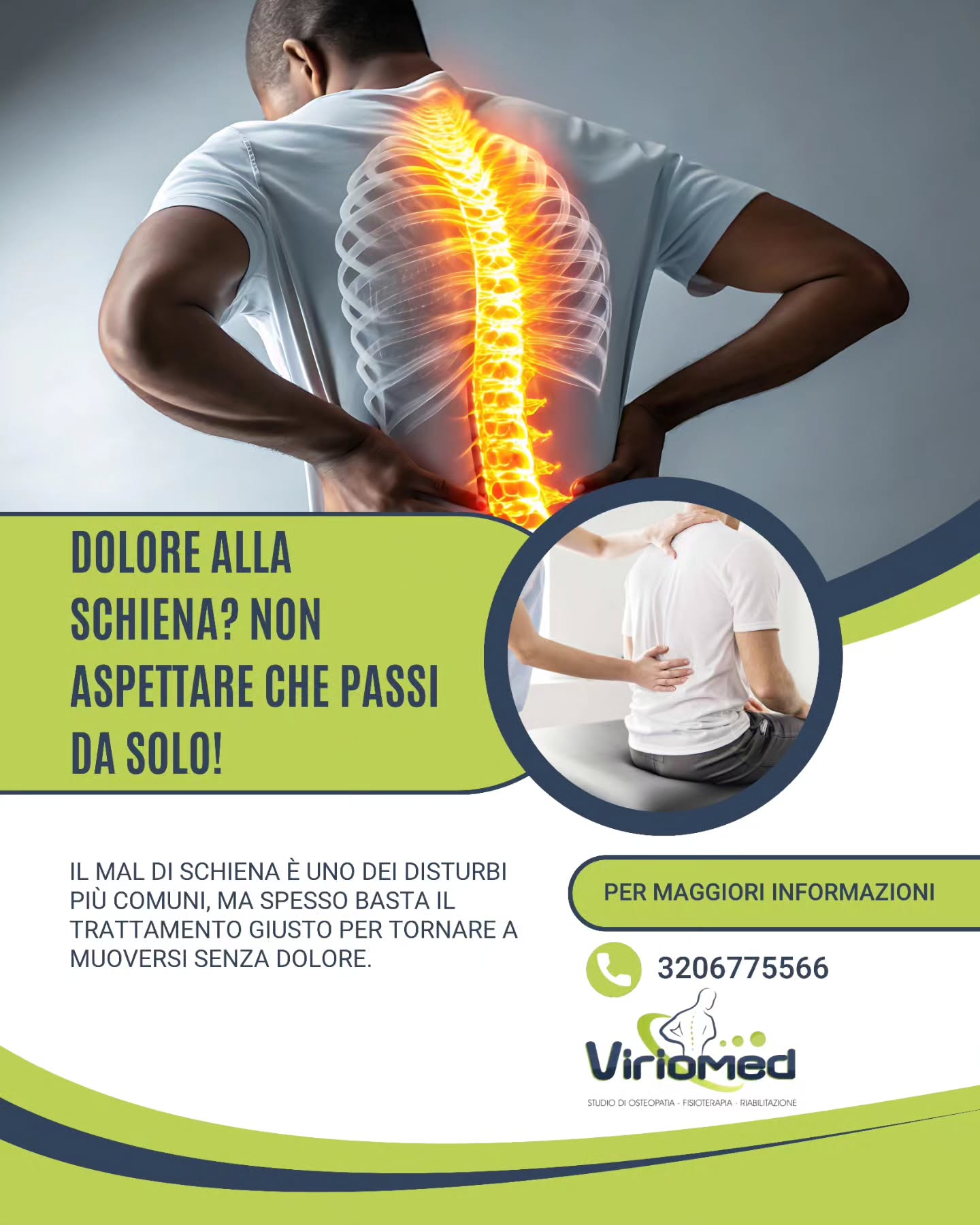 Con la fisioterapia personalizzata puoi:
✔️ Ridurre il dolore
✔️ Migliorare la postura
✔️ Rinforzare la muscolatura
✔️ Prevenire le ricadute
Prenota una valutazione e torna a stare bene. 💪✨
Viriomed
📍 Strada comunale per San Gregorio, Loc. Mannella (VV)
📞 3206775566
📧 viriomed@libero.it
🌐 www.viriomed.it
#viriomed #fisioterapia #osteopatia #riabilitazione #posturologia #terapia #tecar #fisiotone #powershape #cryotshock #ondadurto #osteopata #ginnasticaposturale #linfodrenaggio #posturale #dimagrimento #dimagrimentolocalocalizzato #rimodellamentocorpo #tonificazione #vibovalentia #calabria #sangregoriodippona #vibomarina