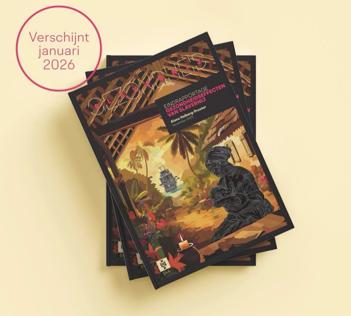 Uncertain Fates
Cover illustration by me for the final report on the health effects of the history of slavery.
Created in collaboration with researchers and contributors including
Bob Harms, Amber Kegel, Natascha van der Pauw Kraan, Pascal Nieskens, Decontee Shilue, Petra Verdonk, Henry de Vries, and Jim Zeegelaar,
with design by BUROBRAAK.
Commissioned by the University of Amsterdam (UvA), Faculty of Social and Behavioural Sciences.
An image about legacy, silence, and what is carried across generations.
Release: January 2026.
🖤
#UncertainFates
#FreCalmes
#CoverArt
#ArtAndResearch
#ColonialHistory
#HealthAndHistory
#IntergenerationalTrauma
#VisualStorytelling
#DiasporaArt
#UvA