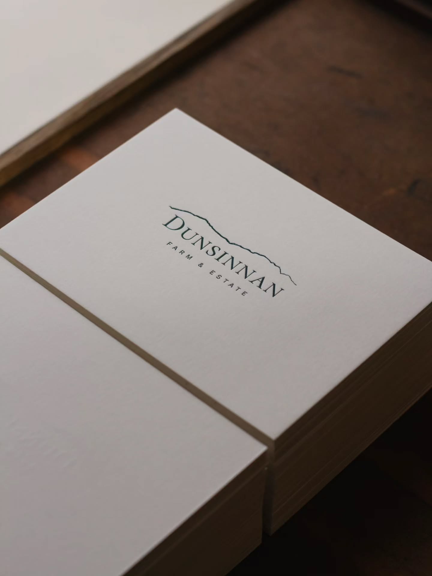 Fresh off the press - beautiful new Stationery for @dunsinnan Farm and Estate.
Welcome Cards and luxurious Gift Voucher Cards, Letterpress printed on thick Duplex Colorplan.
#letterpress #stationer #letterpressstationery #colorplan #madeinscotland #creativescotland #dunsinnan #traditionalprinting #highlandperthshire