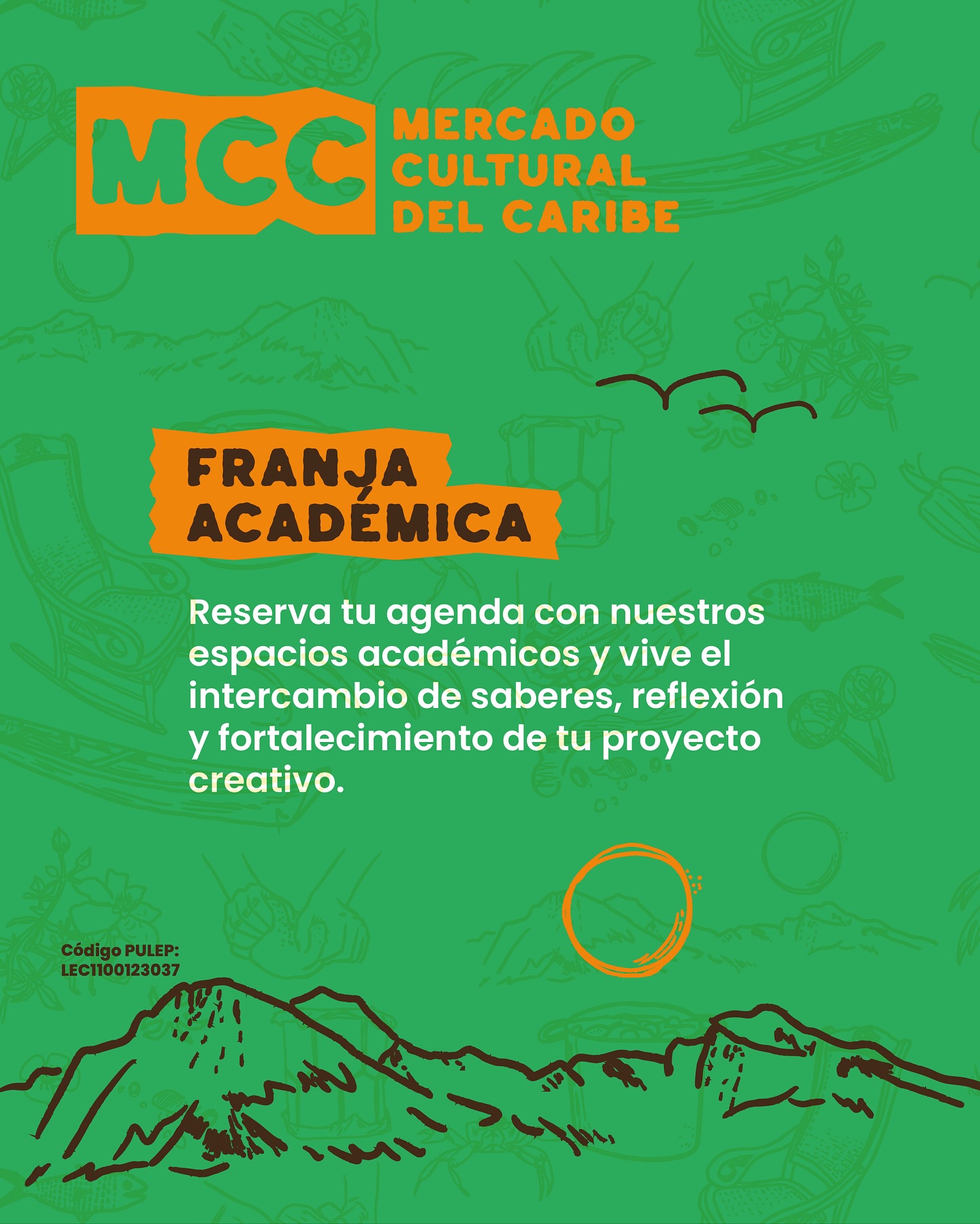 ✨ ¡Llegó el momento! Desde mañana nos encontramos bien tempranito para encender la luz de la Plana Académica del Mercado Cultural del Caribe. 🙌🏿
Un espacio para pensar-nos, para abrir conversaciones necesarias y para tejer reflexiones que nos muevan el corazón y el territorio.
Nos vemos para aprender, compartir y dejar que el Caribe nos hable al oído. 🌴🔥 #LoHacemosEnCombo
🙌🏾ENTRADA LIBRE HASTA COMPLETAR AFORO ✨