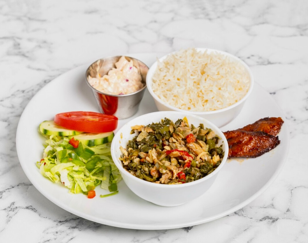 Island greens never tasted so good, full of flavour, authentic spices and good for the heart ๐๐ด
.
.
Follow us on TikTok!! paradise_romford
.
.
.
#Caribbeancuisine #jamaicanfood #chef #caterer #restaurant #romford #paradise #family #business #lounge #bar #jamaican #love #food #lounge #bar #essex #london #cocktails #events #catering #services #sweets #dinner #explore #explorepage #viral #festivals