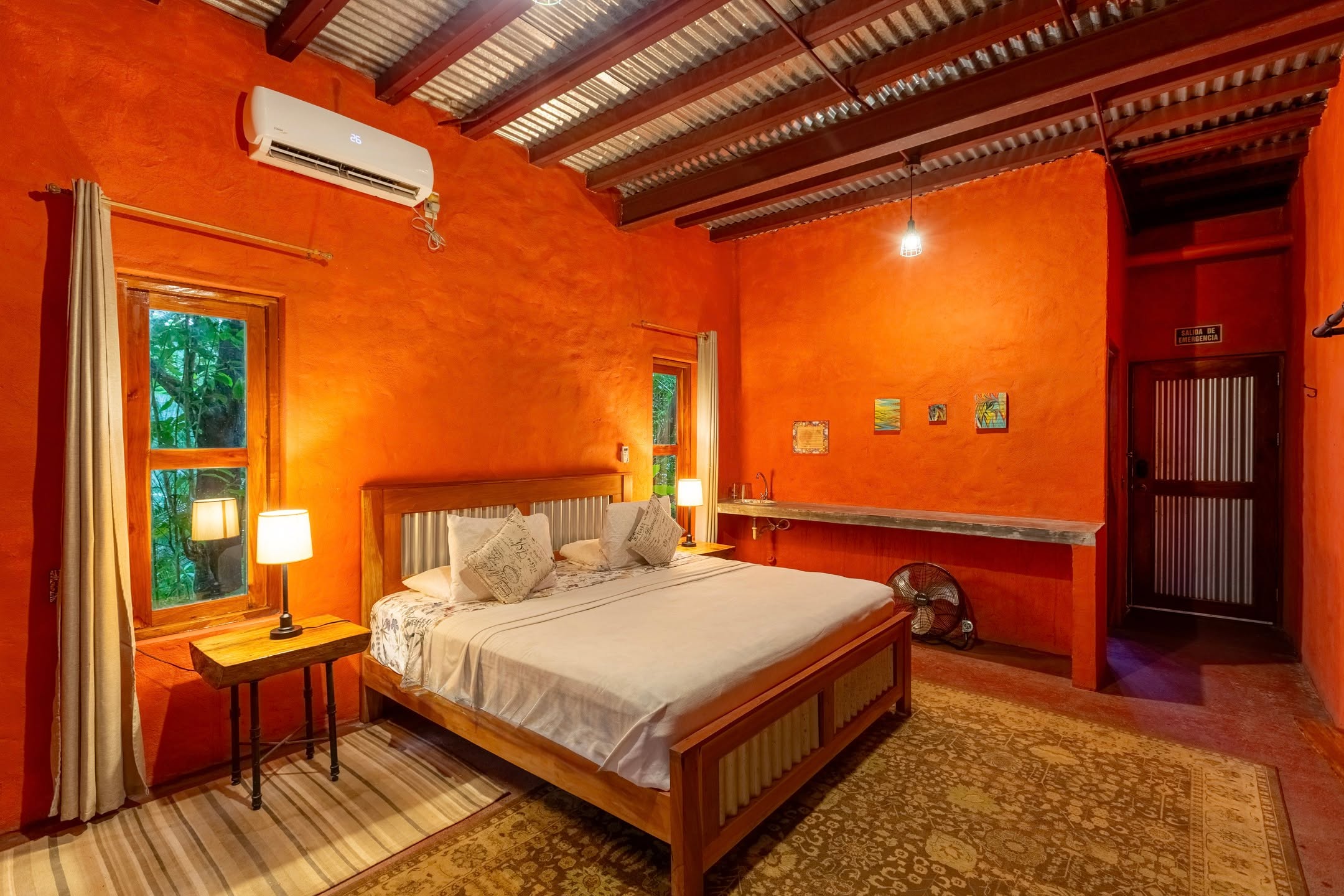 In a treehouse-inspired suite, you can swing on a hammock on your private balcony while enjoying views of the surrounding jungle. Cotton sheets and French linens soothe the body, while the sounds of nature soothe the soul.
Here, spacious rooms feature bright and soulful Latin-American design elements and comfortable locally made beds, not to mention private bathrooms with high-pressure, solar-powered hot showers and handcrafted sinks.
All cleaning products and detergents used are handmade and devoid of chemicals to minimize skin sensitivities, while local, handmade goats-milk soap and shampoo create a moment of aromatherapy in your private en-suite bathroom.
#Morrillo #AdventureTraveler #AdventurePanama
#SustainableTravels #SurfingLife #FamilyTravelAdventures #FamilyTravelMoments
#FamilyTravelIdeas #FamilyTravelAdventure #FamilyTravelTime
#AdventureFamilyTravel #AdventureTravelFamily
#AdventureTravelers #AdventureTraveller #AdventureTraveling
#FemaleSurf #WomenInSurfing #SurfChica #SurfingSisters
#femalesurfing #SurfChic #FemaleSurfer #GirlSurf
#GirlsThatSurf #GirlSurfer #SurfgirlMag #SurfAdventure #UncrowdedSurf #SurfPanama #SurfHoliday