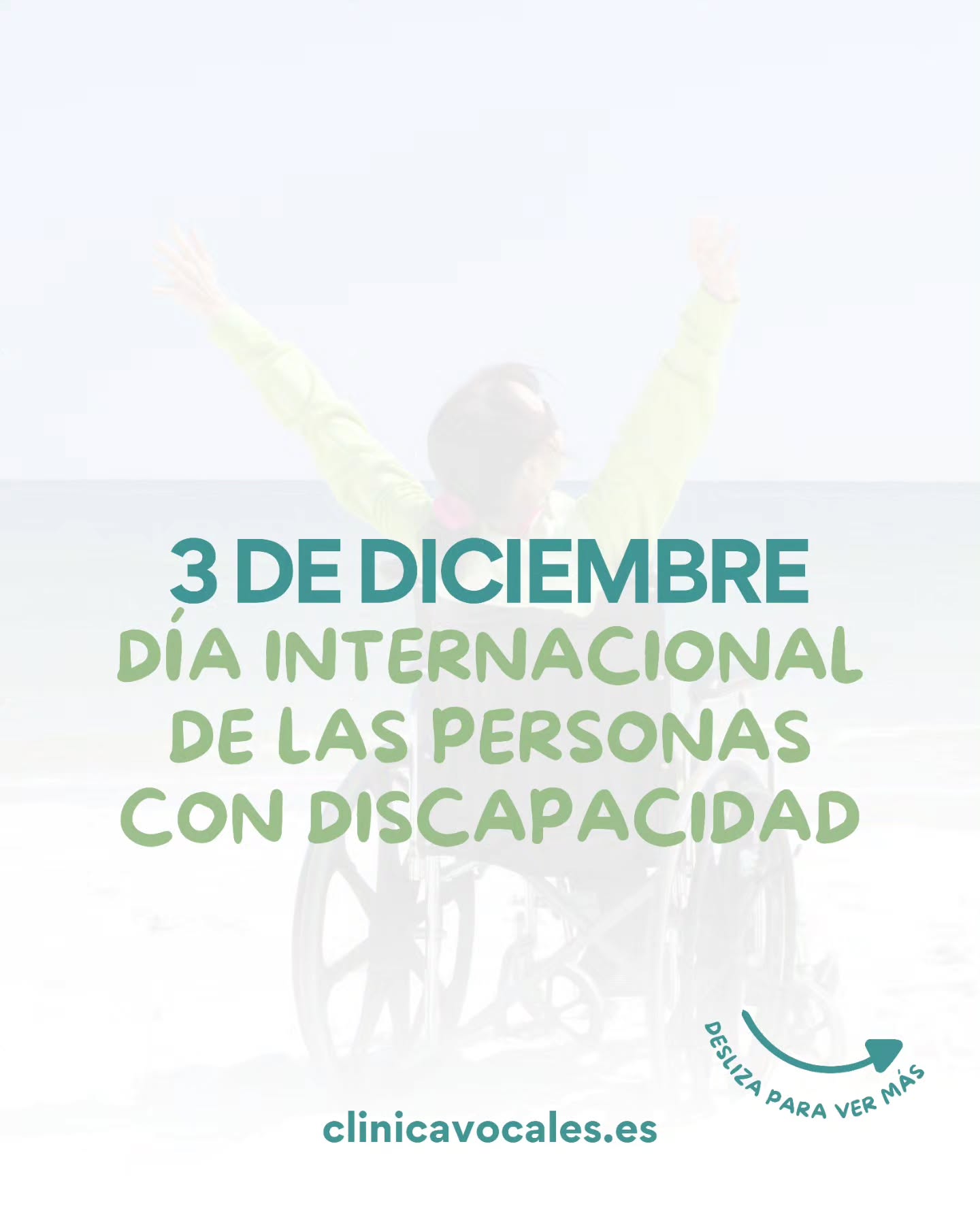 Que el 3 de diciembre no sea solo un día, sino el reflejo de la sociedad que construimos.
"Todos cabemos en un mundo inclusivo."
Piensa, actúa, sé parte de la solución. 🤍