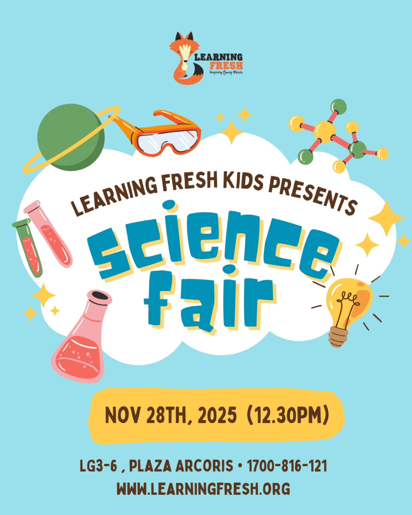 Science Fair excitement is in the air 🌟
Our young scientists are putting the final touches on their projects and cannot wait to share them with you. Join us on Friday, 28 November at 12.30pm as they present their experiments and discoveries.
Parents, feel free to invite family and friends to cheer them on and celebrate their hard work.
STEM to the moon and beyond 🚀🧪
#sciencefair #montkiaraevents #klevents