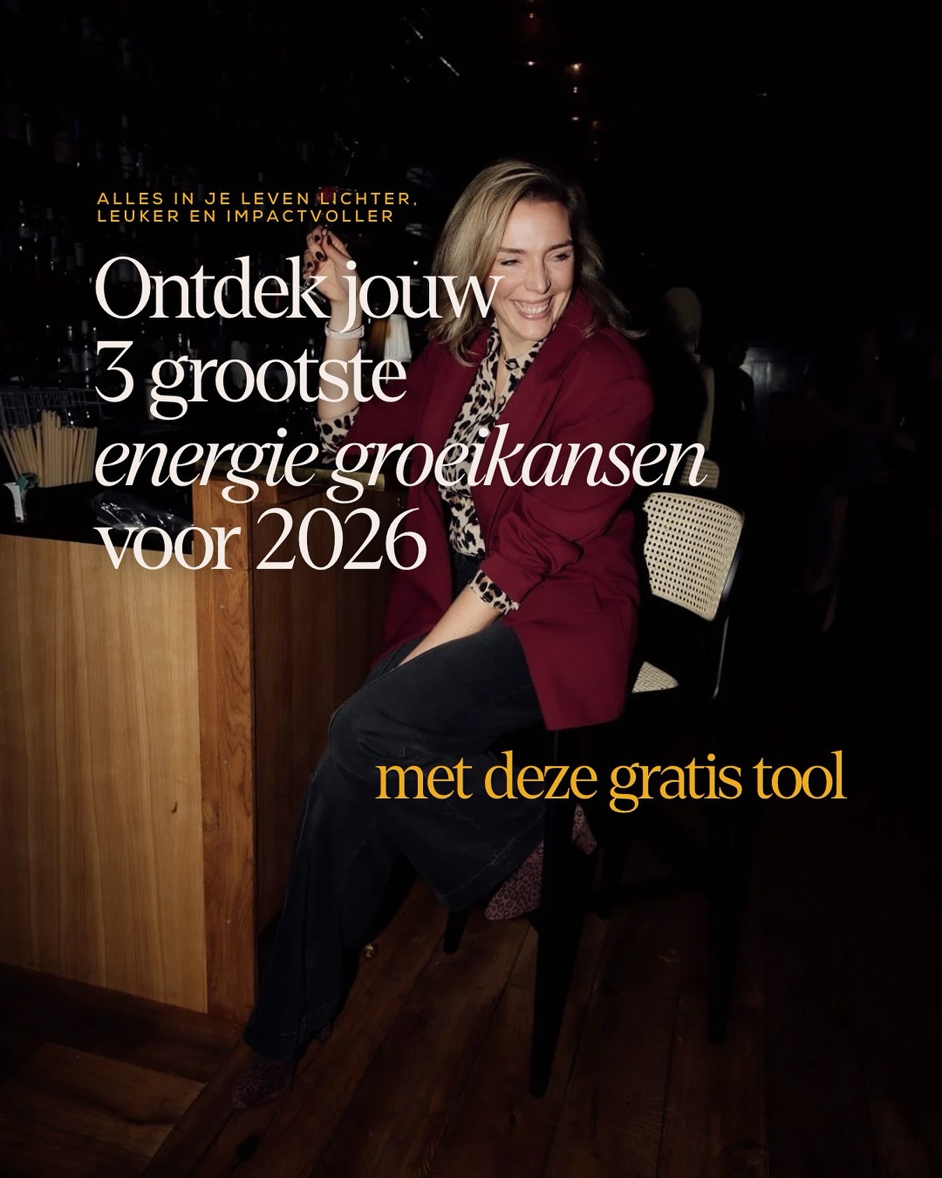 Stel dat je nu glashelder zou weten:
⨠Wat jouw 3 belangrijkste energiegevers zijn
⨠Waar nu jouw grootste energielekken zitten
⨠En waar je het meeste kunt winnen komend jaar.
Zou je de december drukte dan anders ingaan?
Pak leiderschap over jouw energie en doe de Energy Check-In: waarmee je jouw 3 grootste energie groeikansen voor 2026 ontdekt.
Een heerlijk reflectief moment en investering voor jezelf š
Hij is gratis en direct te doen. Klik meteen door via mijn profiel. Laat me vooral weten wat je fijnste inzicht was!
X Janneke
P.s. Save this als je hem later wil doen.
Of deel hem met iemand die je het gunt om te stralen van de energie ā¤ļøāš„
š· by talented @brandingstore.nl