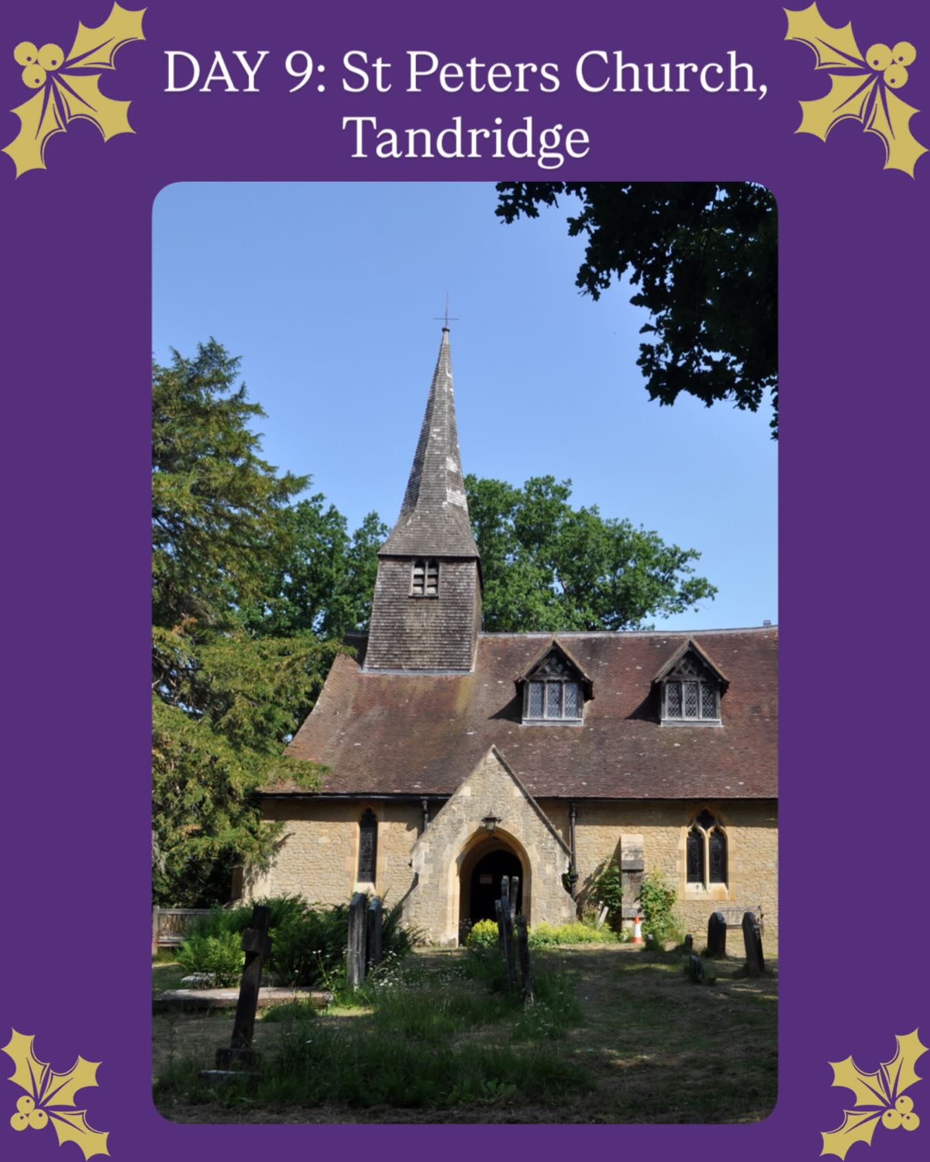 CHURCH ADVENT CALENDAR: DAY 9-St Peters Church, Tandridge
This year I’ve had the privilege of working with St Peter’s Church, Tandridge, exploring proposals to introduce a toilet and kitchenette within the building.
Though modest in scale, this project is hugely significant for the parish- opening the door to a wider range of community use and enhancing the worship experience for many parishioners.
We’ve had a very positive early meeting with the DAC, and we’re hopeful that the design will continue to progress through 2026.
St Peter’s is a Grade I listed church and an extraordinary place to work. Its fabric spans from the 12th and 14th centuries, with later contributions by George Gilbert Scott, making it a layered and deeply important heritage asset.
The churchyard also holds a remarkable feature: a yew tree believed to be over 1,000 years old—likely predating the current church, and possibly even the earlier Saxon building once thought to stand on the site.
#Advent2025 #ChurchArchitecture #BuildingConservation #GradeIListed
#StPetersTandridge #HeritageArchitecture