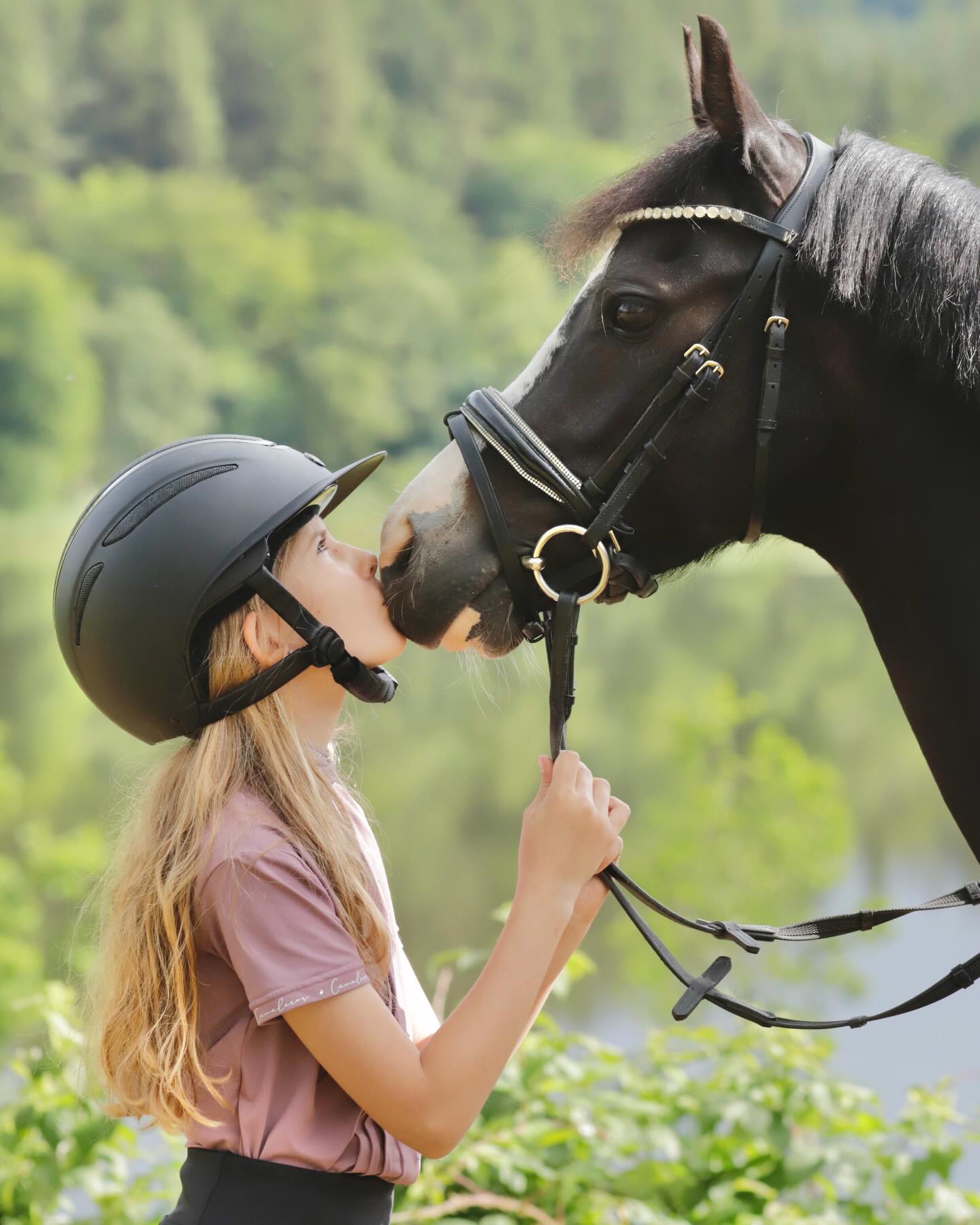 Kys og kærlighed til de bedste af vores venner❤️💋 #danmarkssjovesteridelejr #østerlundridelejr