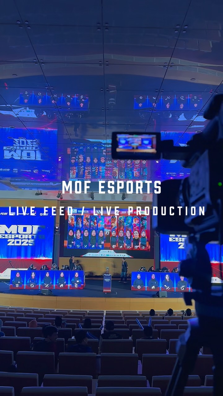 From stage to screen — we brought MOF Esports 2025 to life with high-resolution virtual streaming and professional MCP live production.
Fast action, zero delays, and a broadcast built for champions.
Pushing esports production standards forward.
One Original Studio | Live. Virtual. Powerful.
Event management: @retrogroupasia