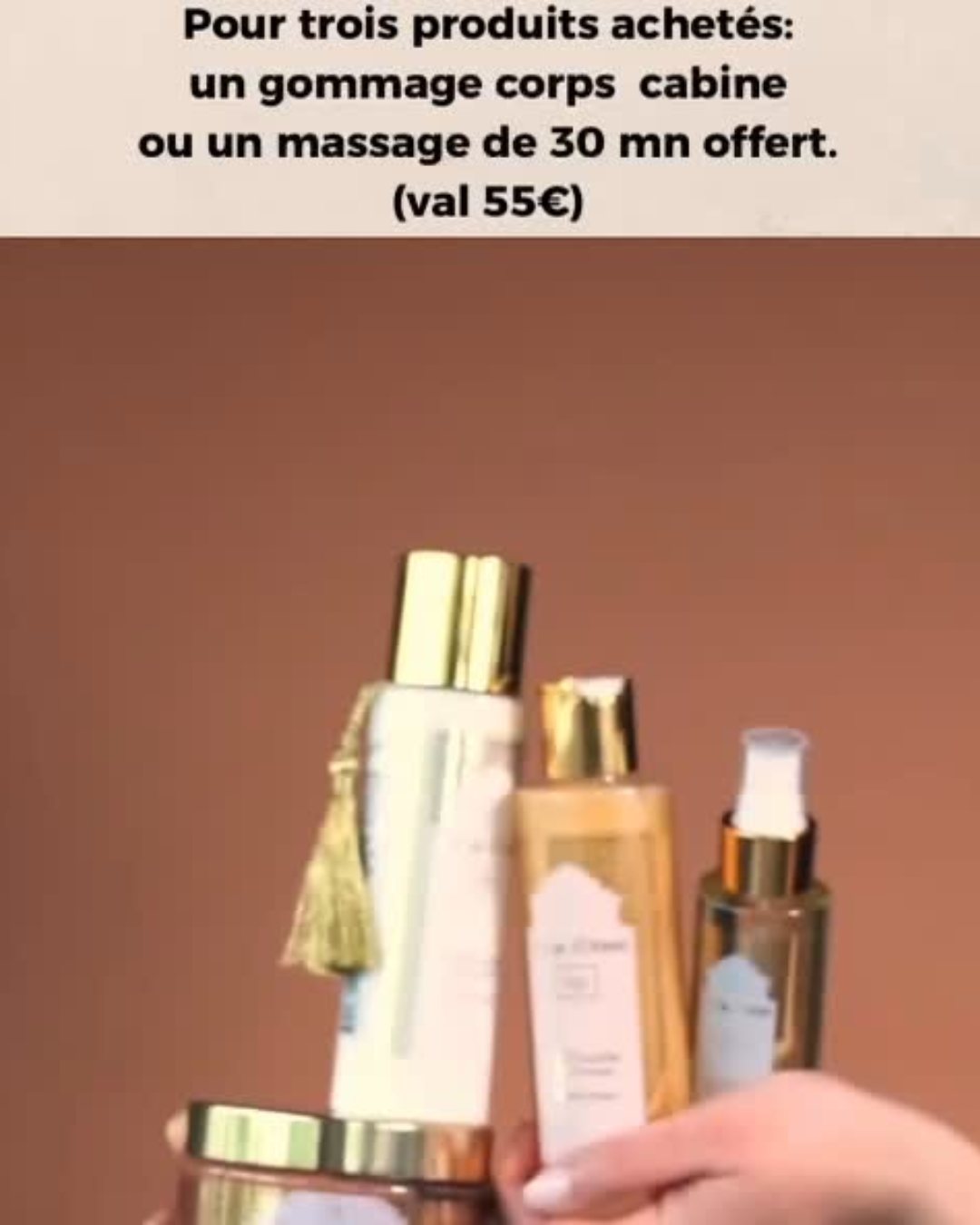 Un voyage sensoriel, entre tradition et élégance, pour
sublimer chaque geste du quotidien !
#1944Paris #VoyageDOrient #Maroc #Gommage #Huileprecieuse #Rituelbeauté
#hammam #spa #bienêtre