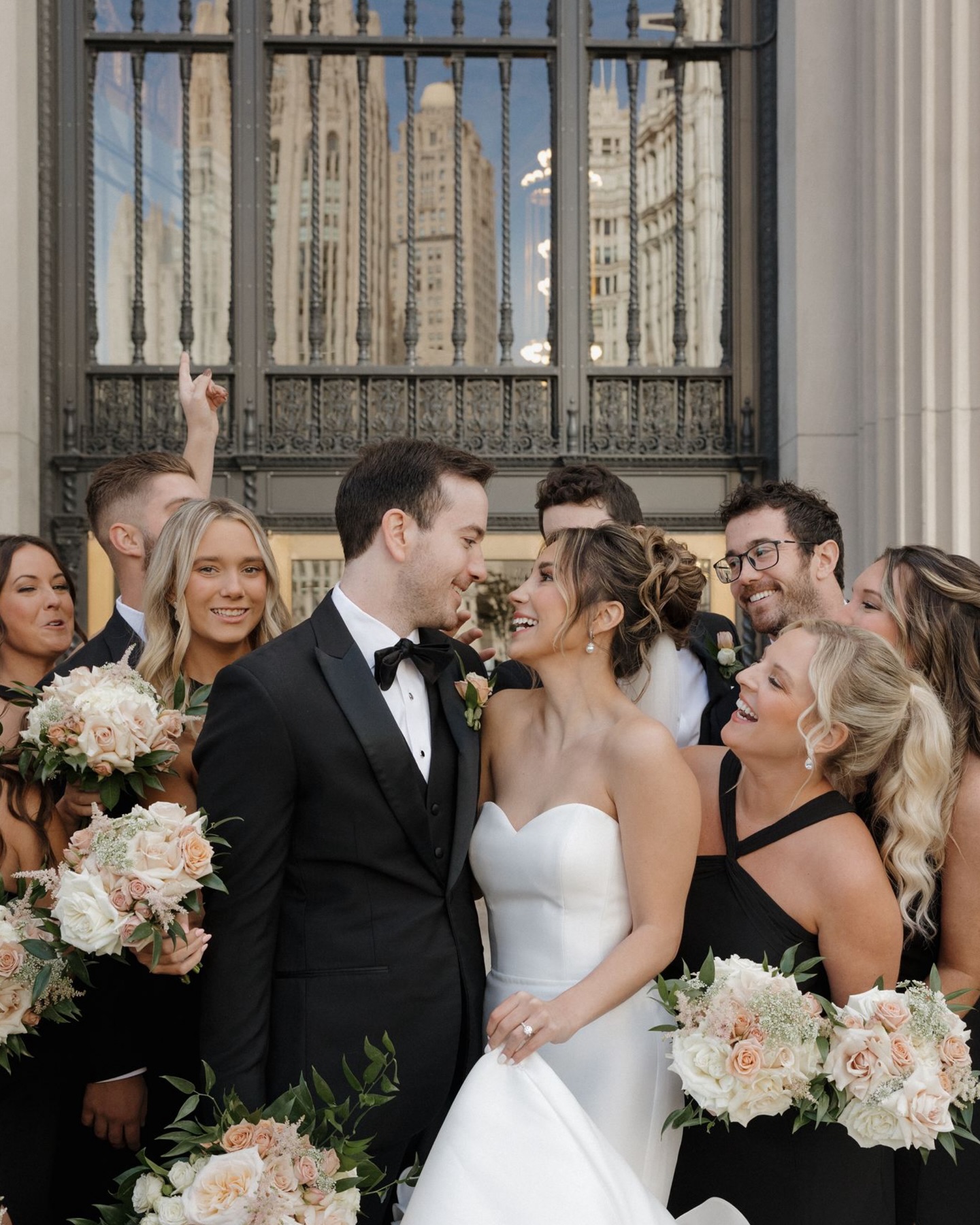 Some wedding days stand out not because of the skyline or the venue (and London House is breathtaking), but because of the people.
Tom and Alyssa have a way of making everyone around them feel something — joy, warmth, connection. I flew from California to Chicago to document their wedding day, but truly, it felt like witnessing a family story unfolding.
Their first look at the top of London House… their wedding party cheering for them on the Riverwalk… their ceremony at St. Joseph’s Parish… and the way they lit up when they walked into their reception for the first time.
Every moment centered around the relationships that built their life together. And the dance floor? Saxophone and all — it was a celebration no one wanted to end.
Their proposal, engagement and wedding are all on my blog now! Link in bio!
Vendors:
Planner: @Clementinechicago
Hotel/Venue: @LHChicago
Ceremony: St. Joseph’s Parish
Photographer: @macspeopleportraits
Video: @OldNorthFilmCo
Floral/ Decor: @TaylorandCoEvents
DJ: @OkyneMediaLab
Cake: @Bittersweetpastryshop
Transportations: Absolute Dream Trolley
Hair/ Makeup: @bsansostiartistry
Photobooth: Shutter Booth
#LondonHouseChicagoWedding #ChicagoWedding #DowntownChicagoWedding #CatholicWedding #ChicagoWeddingPhotography #MacKenzieRanaPhotography