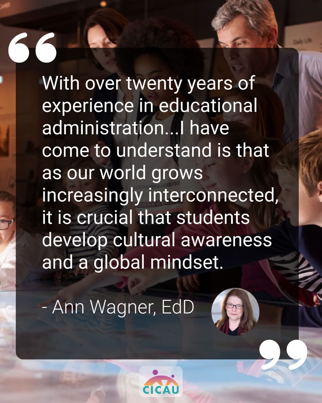 🌎 A connected world needs classrooms that spark curiosity and cultural understanding. Dr. Ann Wagner’s words remind us why this work matters.
Want to explore actionable ways to build global and cultural competency? Her blog shares 7 clear steps. Link: https://cicau.org/091324.html