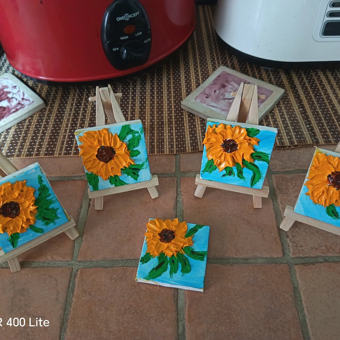 #Minatureart oil on canvas