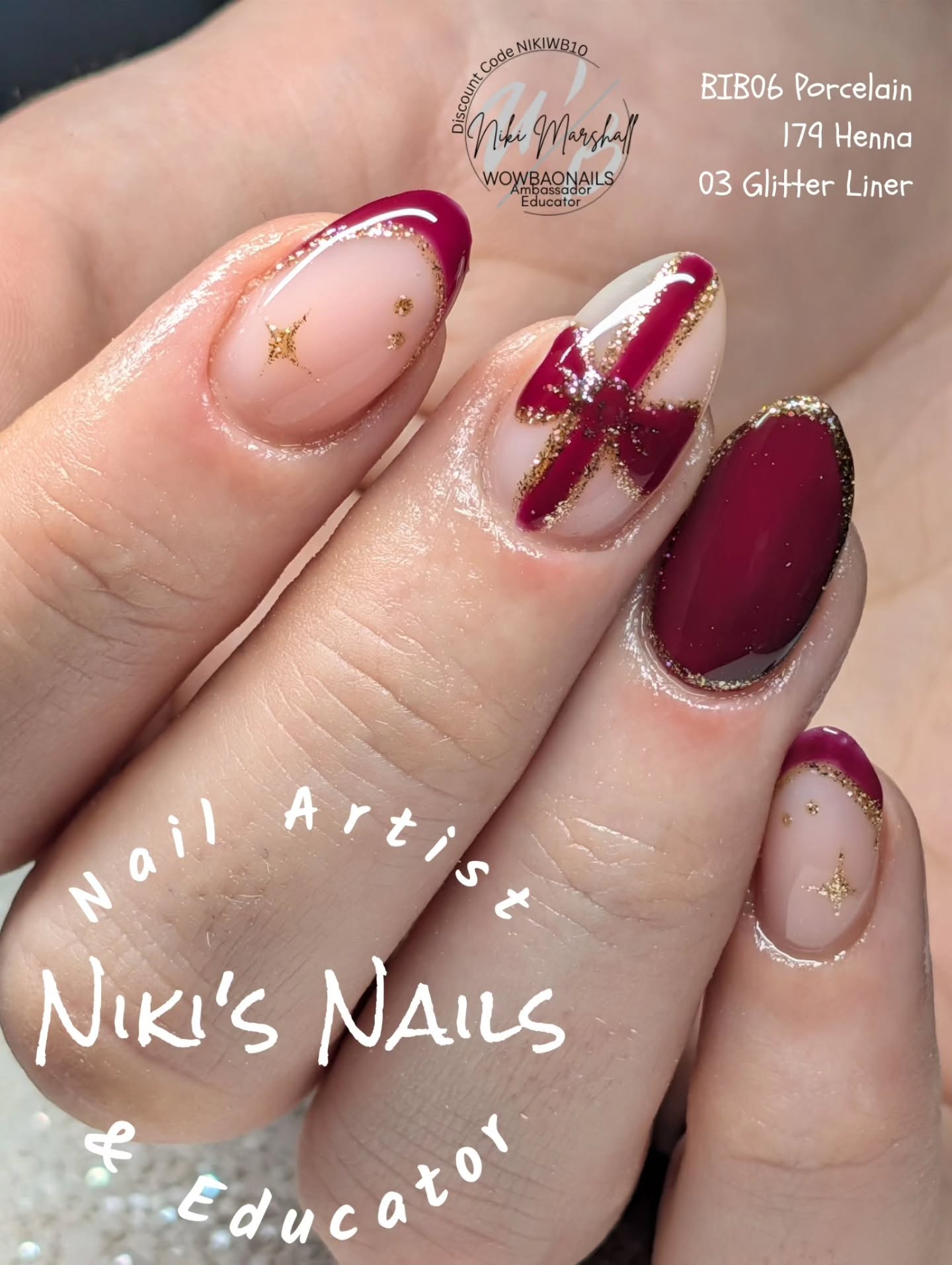 Some beautiful nails this week 💕 its definitely very Christmas ⛄🎁
Appointments and Education www.nikisnails.co.uk
Products and Tools @wowbaonails
Discount Code NIKIWB10
#christmasnails #weeklyrecap #nailart #nails