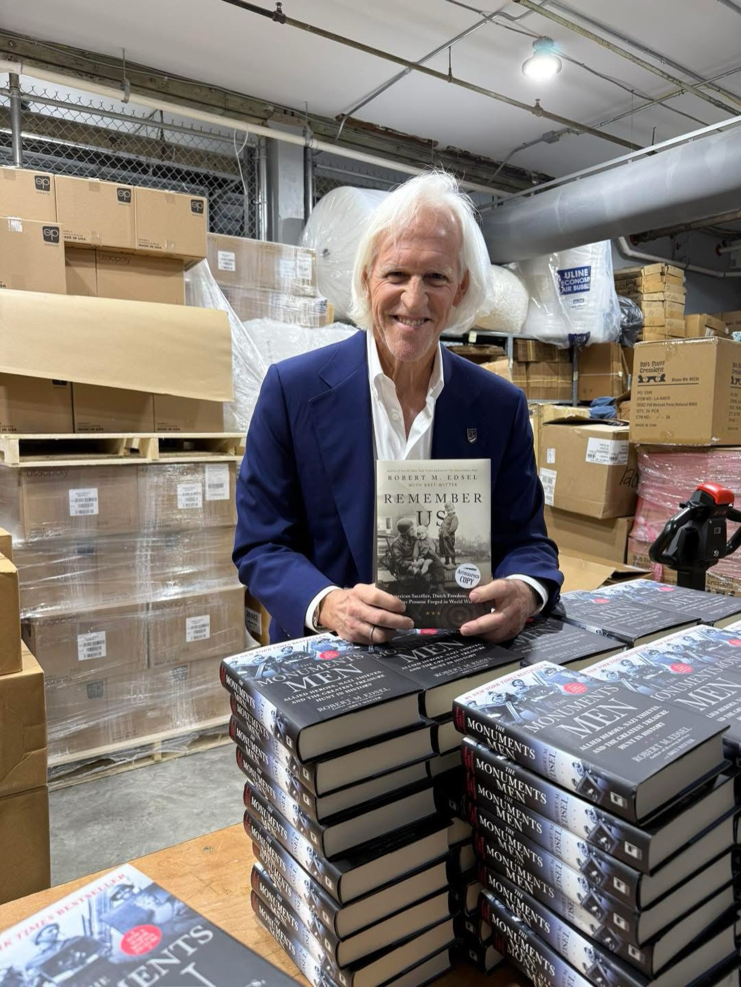 Very pleased to be back “home” at The National WWII Museum to discuss REMEMBER US and our work honoring America’s fallen at the Netherlands American Cemetery through the FOREVER PROMISE PROJECT!