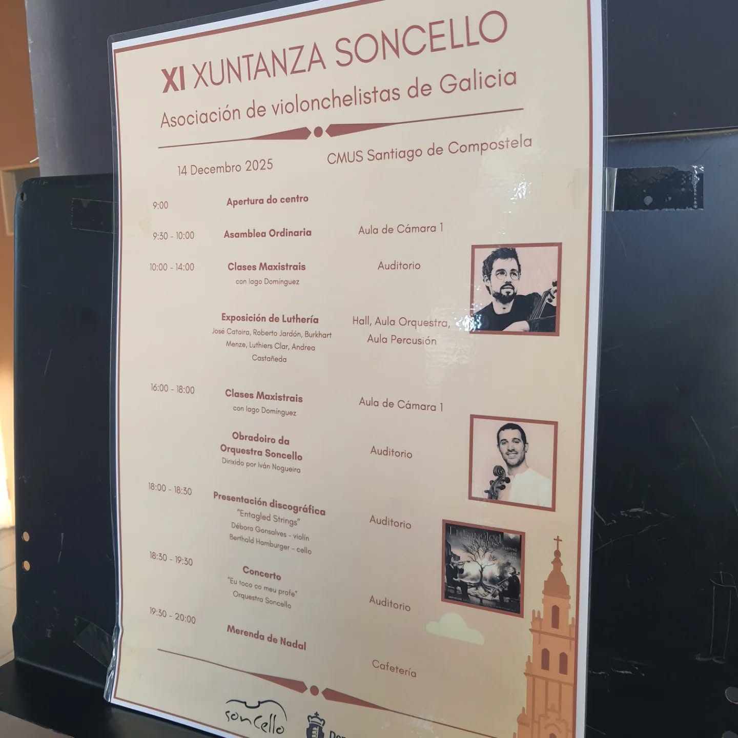 Ya hemos arrancado nuestra Xuntanza. A tope!