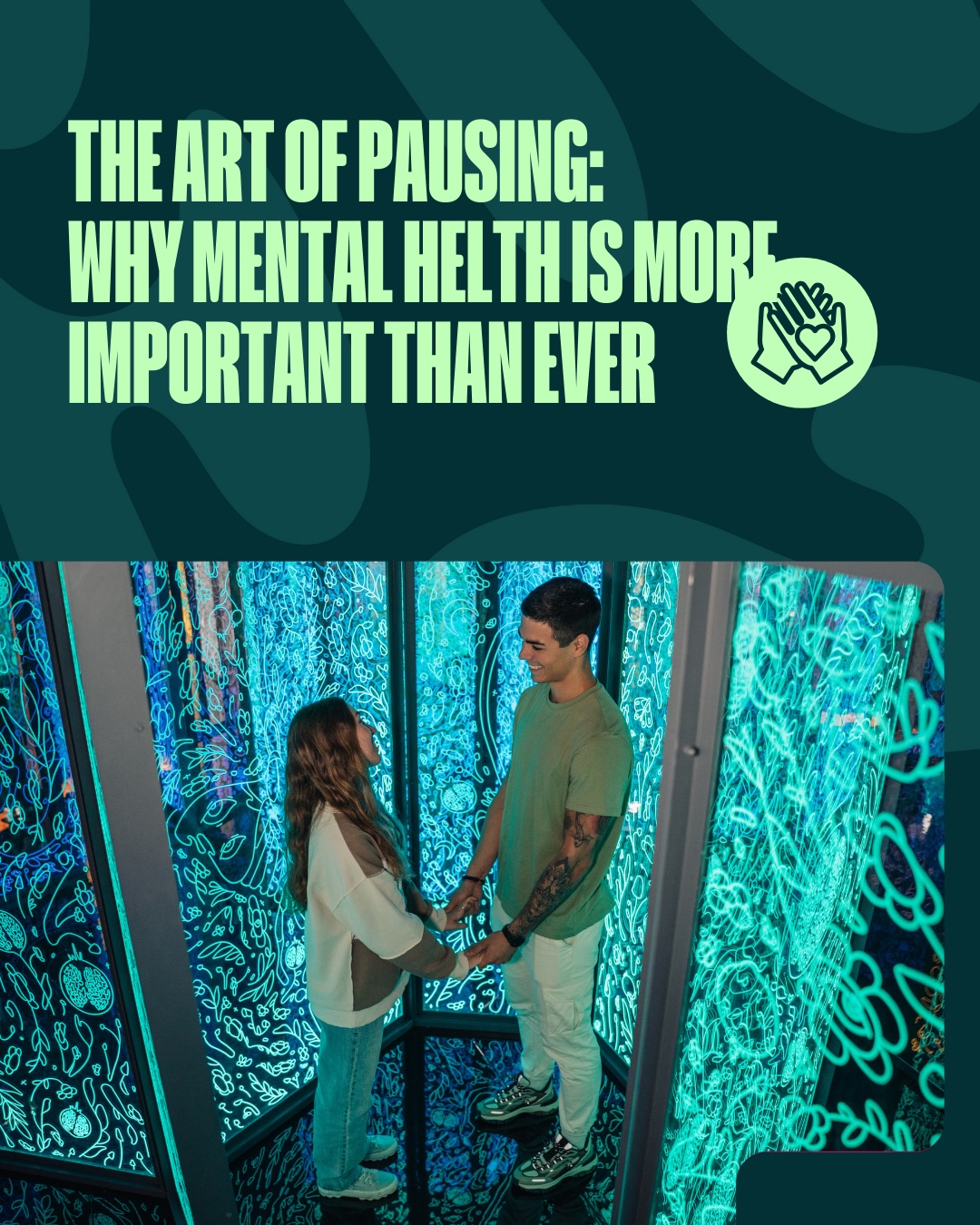 For many, the holiday season is the most wonderful time of the year, yet it can also feel stressful, chaotic and overwhelming. Art has the power to slow us down and reduce stress. Together with @ikono.berlin , we commissioned a survey to better understand how younger generations view the connection between creative experiences and mental health.