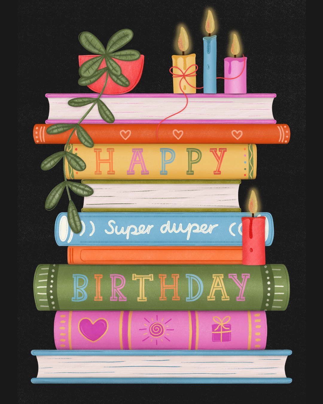 For the book lover who cannot get enough books as a birthday present
For surface pattern design collaborations, please contact me directly at design@franzispeer.com or through my agency Advocate Art
#booklover #books #licensing #artlicensing #freelanceillustrator #artistsofinstagram #greetingcarddesigns #illustrationartists #halloweendesign #trendingart #illustrators #artists #surfacedesigners
