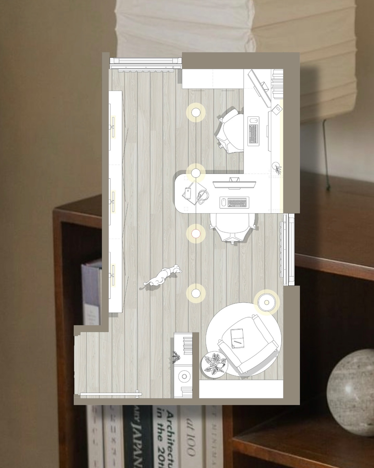 I’ve been working on a home office design for a couple who share their workspace, and creating a space where they can work, pause and reconnect was key.
I explored two layout directions. Each has its own flow and makes space for both focused work and a moment to pause.
Would you choose layout 1 or 2? Let me know in the comments!✨
#interiordesign #layout #homeoffice