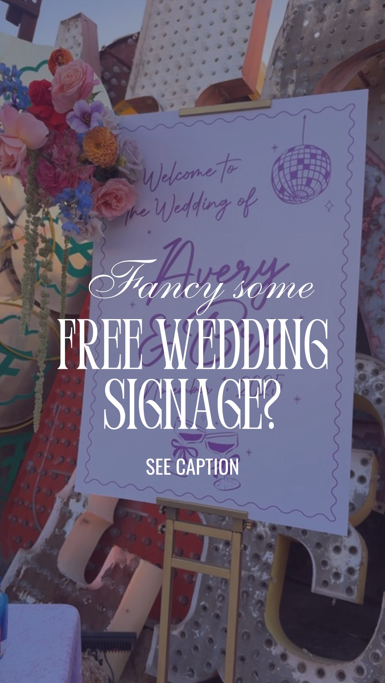 My Christmas offer last year went down so well that I’ve decided to do it again this year. Except this time it’s even better.
🇬🇧So every order placed between now and the 20th December will receive a FREE A1 sized mounted welcome sign worth £135!
🌍 For my US customers and anyone outside of the UK I’m giving away 2 FREE personalised printable pdf signs worth $150!
Terms and conditions:
- Valid for 2026 & 2027 bookings dependant on my availability.
- Minimum spend of £250 to qualify.
- Deposit must be paid by 20th December 2025.
- Valid for weddings up until the end of 2027.
- A shipping cost of £10 will apply if the sign is not being shipped along with other pieces of stationery.
- US customers can choose from the following signs: Welcome sign, Order of the Day, Ceremony sign or Bar sign.
Video captured by: @vegasweddingcontentcreator
Wedding styled & coordinated by: @p3events
Florals: @mylofleurdesign
Venue: @theneonmusemlasvegas #weddingstationery #weddinginspiration #weddinggiveaway #altwedding #rocknrollwedding #freebie #giveaway #free #weddingfreebie #weddingplanning