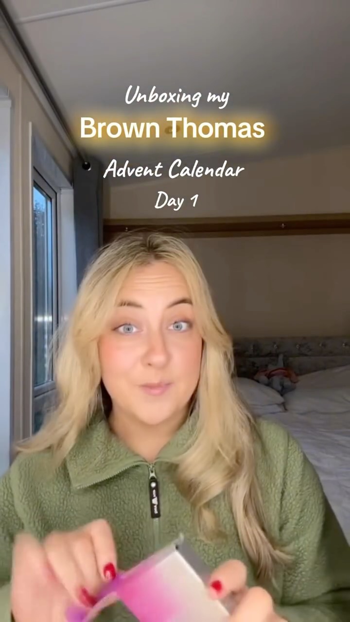 Day 1 of my Brown Thomas Advent Calendar unboxing and I’m actually so excited 😭🎁
There’s something about starting the countdown to Christmas that just feels magical — and this calendar is honestly stunning. I’ve been dying to open it since I bought it, so here we go… Day 1! 🎄✨
I’m going to unbox every single day on here, so if you love a bit of festive luxury, surprises, and Christmas vibes, follow along because we’re only getting started. ❤️
Any guesses what’s behind Door 1? 👀👇
#BrownThomas #AdventCalendar #Day1 #ChristmasCountdown #UnboxingSeries #12DaysofChristmas #FestiveTikTok #IrishTikTok @officialbrownthomas @champohaircare