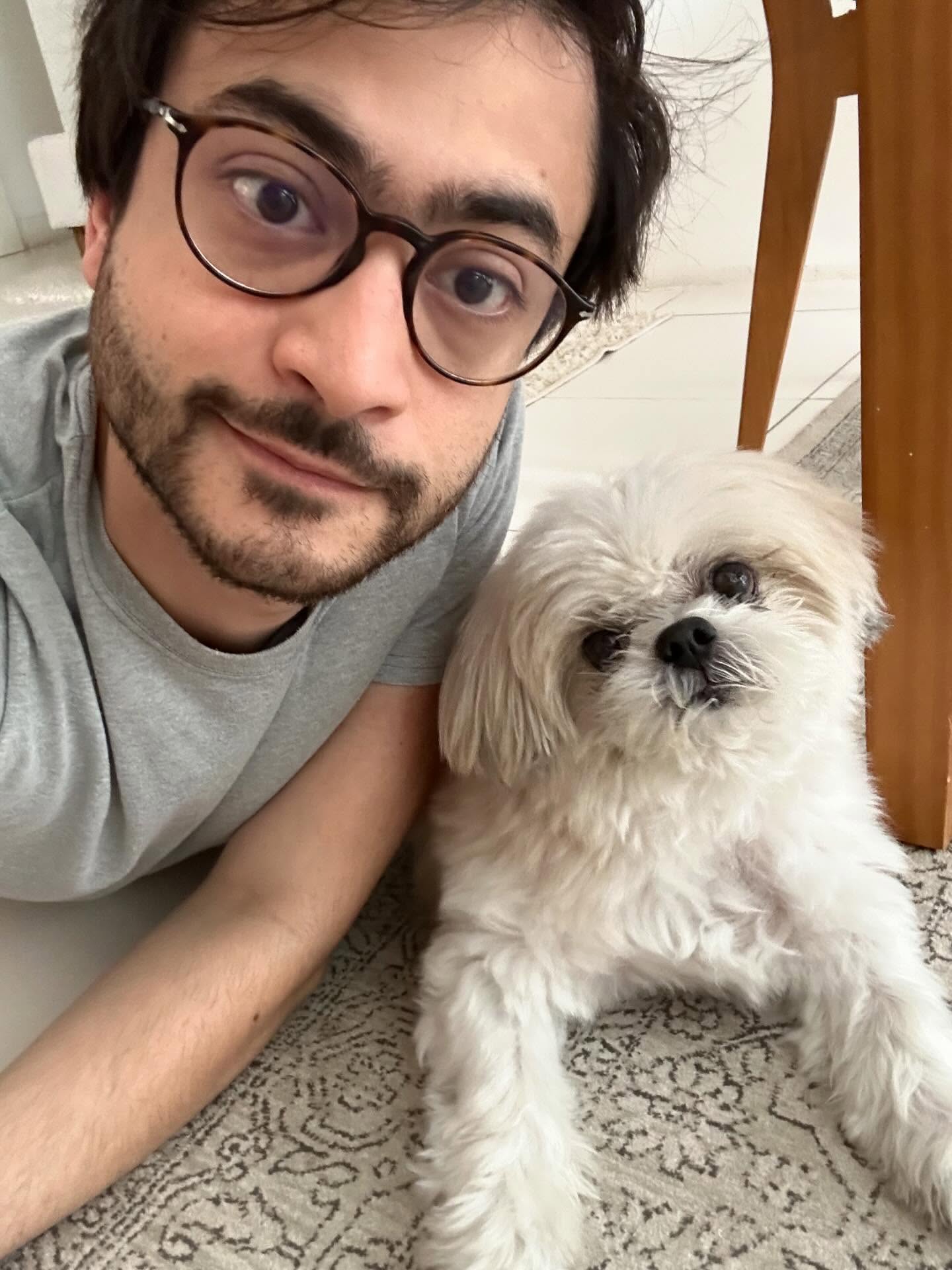 17/12 ♥️🐶 saudade de você