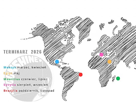 Rozkład jazdy 🏄🏼♂️ na najbliższy rok.
#staysalty
The upcoming schedule for the next year
🌍
🇲🇽 Meksyk - marzec, kwiecień | march, april
🇪🇬 Egipt - maj | may
🇲🇺 Mauritius - czerwiec, lipiec | june, july
🇮🇹 Sycylia - sierpień, wrzesień | august, september
🇧🇷 Brazylia - październik, listopad | october, novembr
#moonshinekiteschool