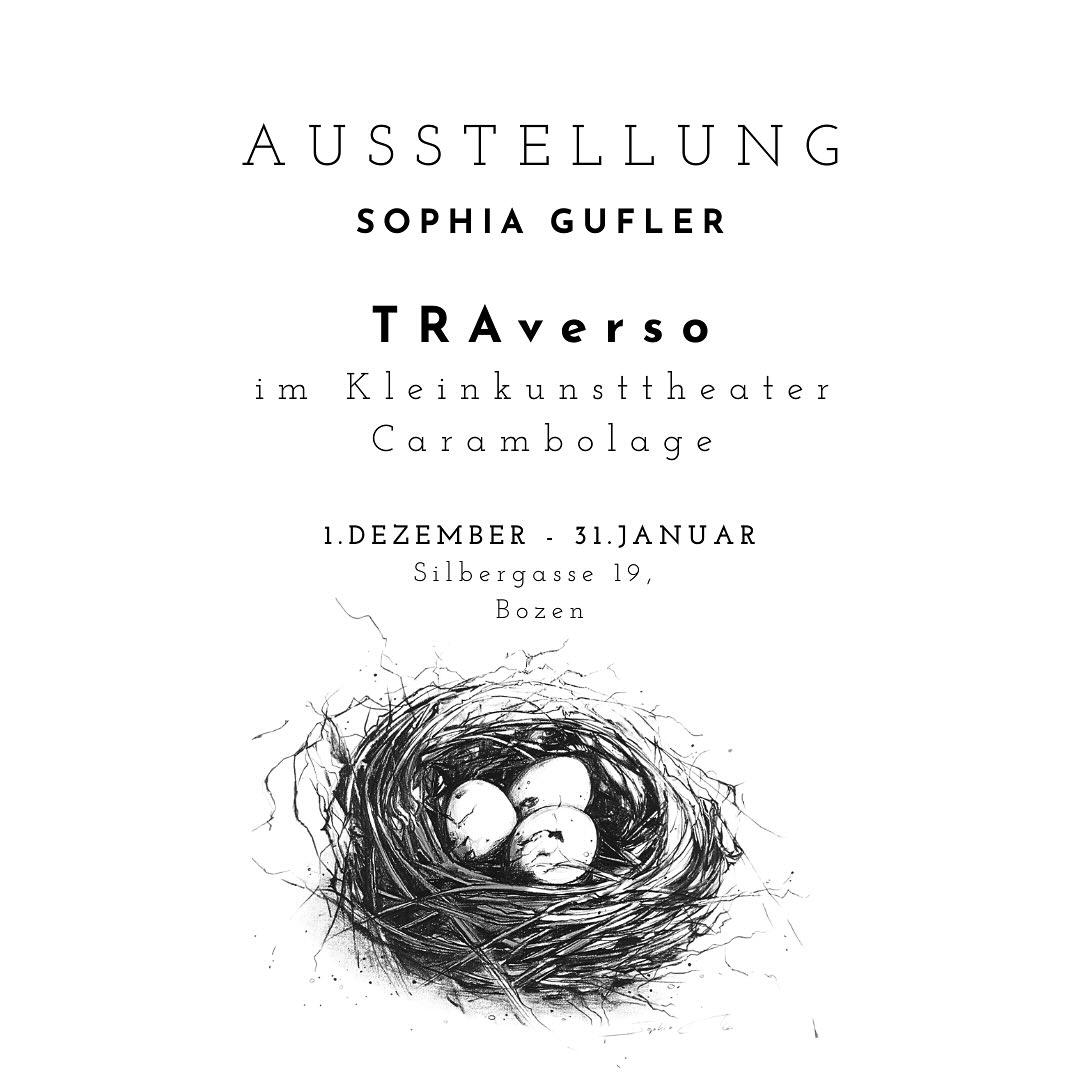 Neue (kleine-feine) Ausstellung, neue Eindrücke. Ab heute bis zum 31. Januar in der @carambolagebozen
🤍
#TRAverso #ausstellung #zeichnung