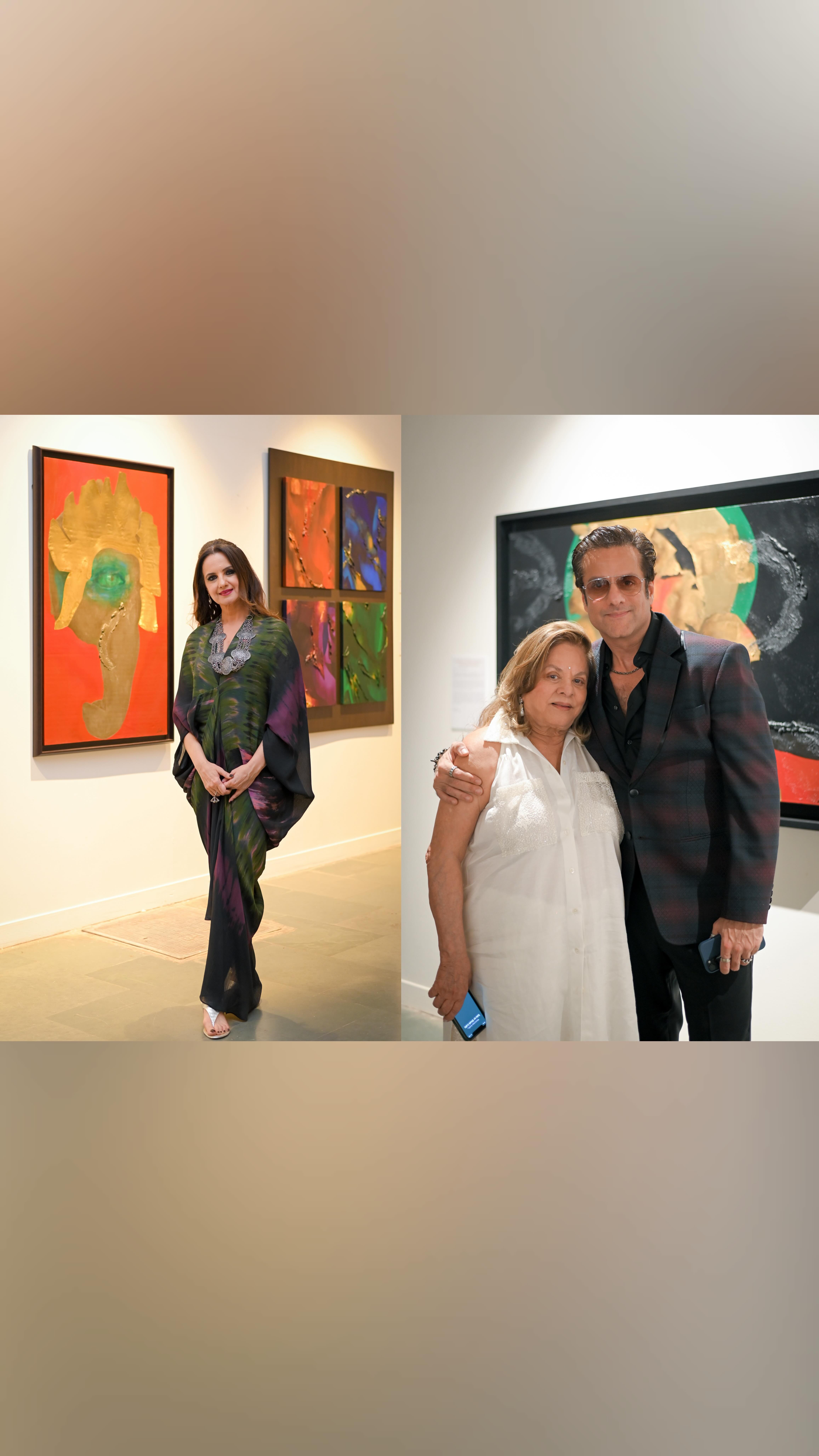 A family bound by art ✨
At Untamed Heart, it was extra special to have my family share their voices and artistic spirit in support of me.
Seeing them share their thoughts at the show made this moment all the more meaningful.
@sanjaykhan03 @sundrikhan @zarinekhan1207 @farhanfurniturewalla @farahkhanali @simonenaturallyinspired @itszayedkhan @malzkhan @alayaf @fardeenfkhan @suzkr
#theartandworldoflaila #contemporaryart #lailakhangallery #artgallery #artwork #untamedheart #family #artisticidentity #canvasmagic