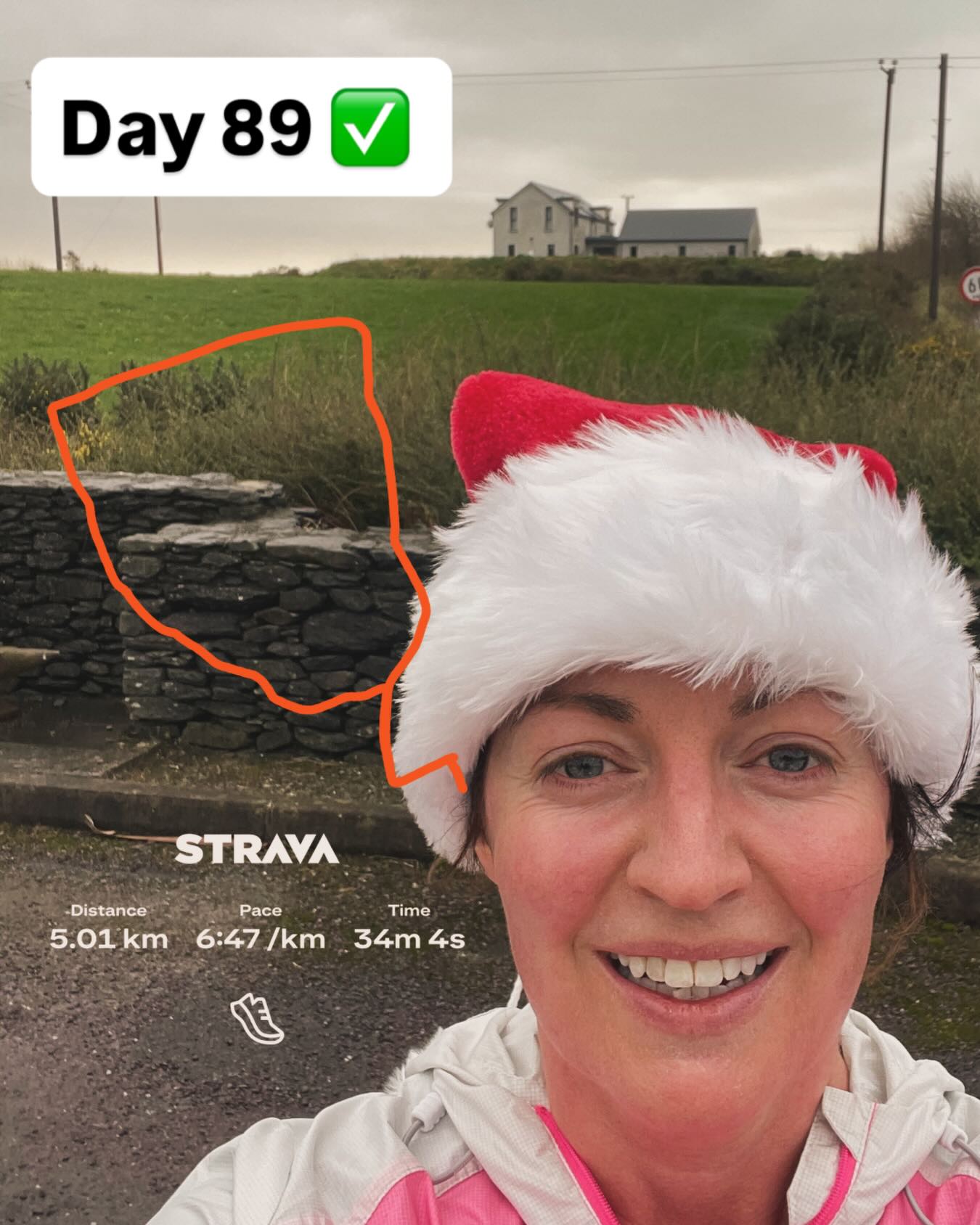 Day 89 ✅
Lovely Christmas run today, great chats and the time just flew by.
#accountability #accountabilitycoach #100withkathyoc #100daysofmovement