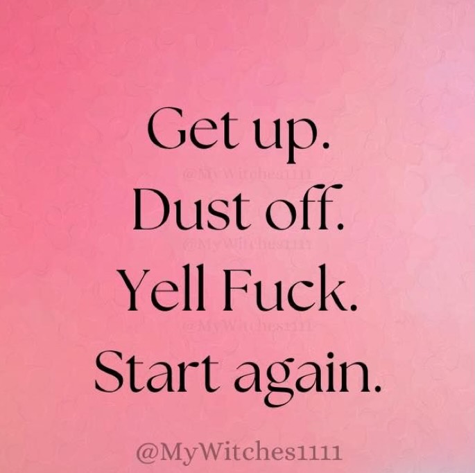 “Get up. Dust off. Yell ‘fuck.’ Start again.”
Some days grief knocks the wind right out of you.
Not gently. Not poetically.
Just… down you go.
And for a long time, I thought healing meant staying calm, staying graceful, staying collected.
But grief doesn’t work like that — and neither do we.
So one morning, after one of those nights where sleep doesn’t come and memories won’t stop, I sat on the edge of the bed and whispered to myself:
“Get up.”
Just that. Nothing heroic. Just rise.
Then I brushed off the heaviness sitting on my chest — the guilt, the exhaustion, the ache that never really leaves — and thought, “Dust off, Grandma. One more time.”
And then, I’ll be honest… I said “fuck.”
Out loud.
Not because I’m broken, but because I’m human.
Because sometimes that tiny word is the pressure valve that keeps the rest of you from exploding.
And after that?
I started again.
Not from the beginning — from where I was.
From the messy middle.
From the place grief and life meet and you choose, once again, to keep going.
So if today is one of those days for you too, hear me in your ear:
Get up.
Dust off.
Yell fuck if you need to.
And then, sweetheart…
Start again.
You’re not failing.
You’re surviving — and that’s sacred work.
— The Grieving Grandma 🦋🌻
Reach out if you need someone to sit with you in the messy middle