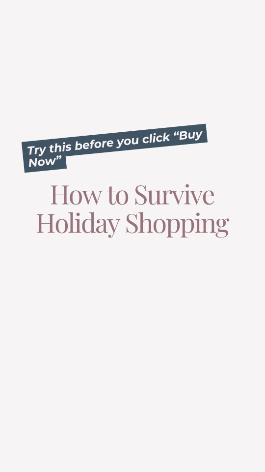 Before you tap “add to cart”… try this.
A simple 4–2–6–2 grounding breath to bring you back into your body before the Black Friday overwhelm kicks in.
Because here’s the truth:
When you pause for one minute…
your breath slows,
your nervous system softens,
and you make choices from clarity instead of autopilot.
As moms and moms-to-be our brain is carrying so much already from all the todo's and to-buy's😅
You deserve to feel grounded even through the rush of holiday prep.
If you want to stay centered through the holidays, my latest podcast episode is all about grounding practices to help you move through this season with ease.
💛 Link in bio to listen.
#breathesculptflow #mindfulpregnancy #MindfulMotherhood
