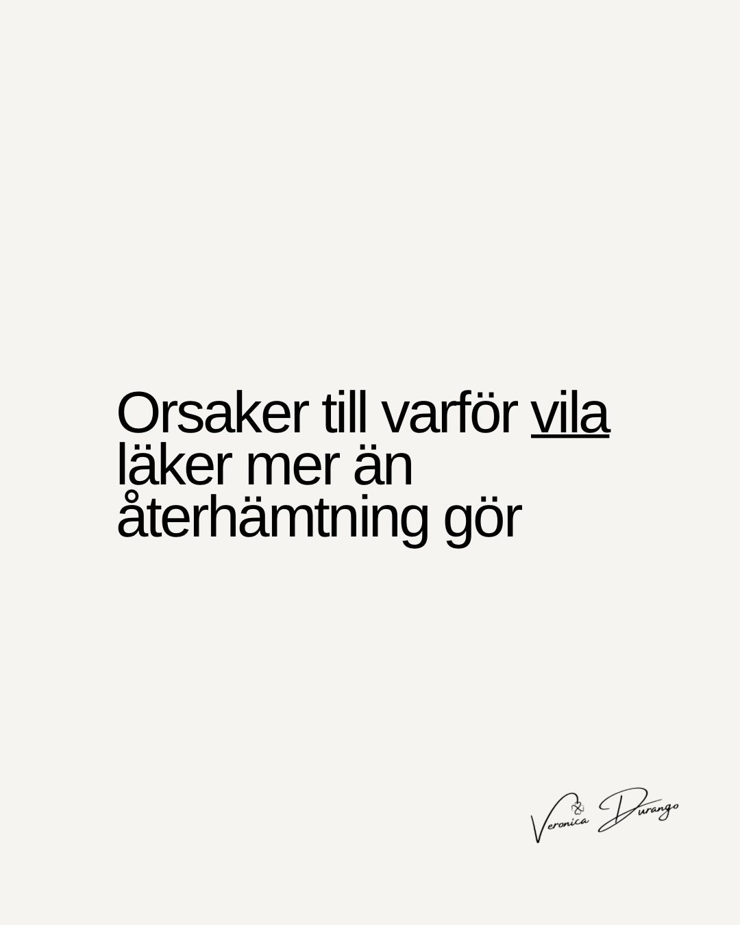 🧡Vila är kärlek till dig själv.
Släpp kraven. Sitt, andas, känn kroppen. Låt tankarna komma och gå. Ge nervsystemet ro – skapa ny energi. Du behöver inte göra något för att vara värd frid. Bara var.
Låter det rimligt?
.
.
.
#coach#stress#vila
#mentor#psykiskohälsa#utmattning#ångest#utveckling#mindset#stresshhantering#stress#psykiskhälsa#välmående#framgång#hölsa#mentalstyrka#stressfree