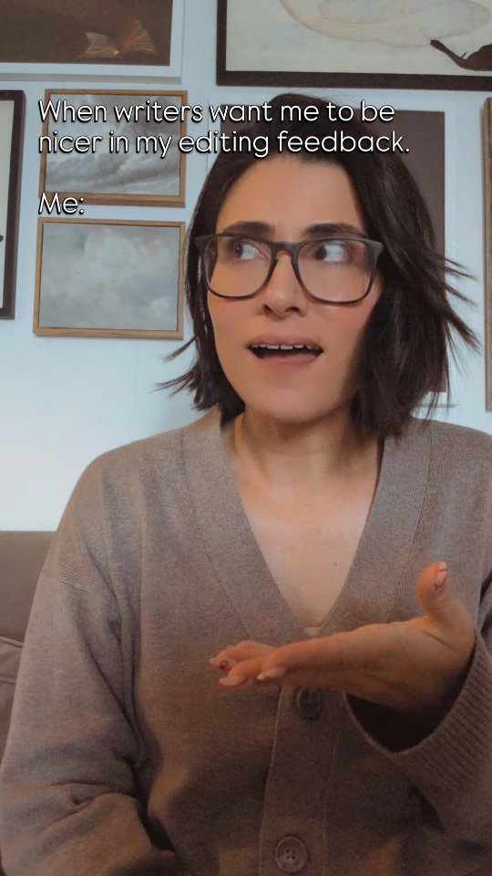Are you ready for the truth about developmental edits? 👇🏻
This reel is a joke...sort of. Because even when I'm giving extremely gentle feedback, the reality is that ANY feedback is hard to hear!
I say this as both an editor and a writer: the first time we hear constructive criticism of our work, it hurts! And it's perfectly normal to feel upset on the first read of a heavy edit letter. BUT...
This is EXACTLY why you're paying a professional book editor. You really don't want 10 pages of hand holding and compliments. If you actually want to
🖋️ develop your craft
🖋️ improve your novel
🖋️ write the sort of fiction that has agents desperate to represent you
Then what you NEED is honest, constructive, and ACTIONABLE feedback that tells you exactly what's not working, WHY it's not working, and the how to fix it.
So will it feel a bit like getting stabbed?
Maybe 😬
But will it be worth it?
💯