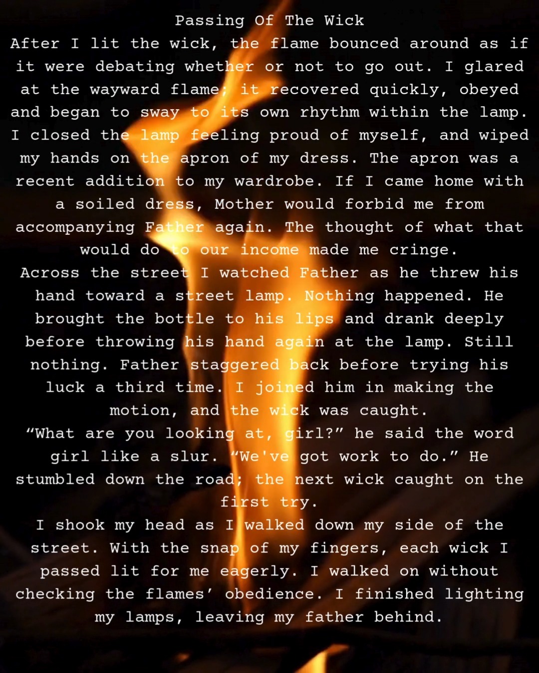 #FlashFiction #GaslampFantasy #ShortStory #SpeculativeFiction #DarkFantasy #WomenWhoWrite #IndieAuthor #MicroFiction #FantasyWriting