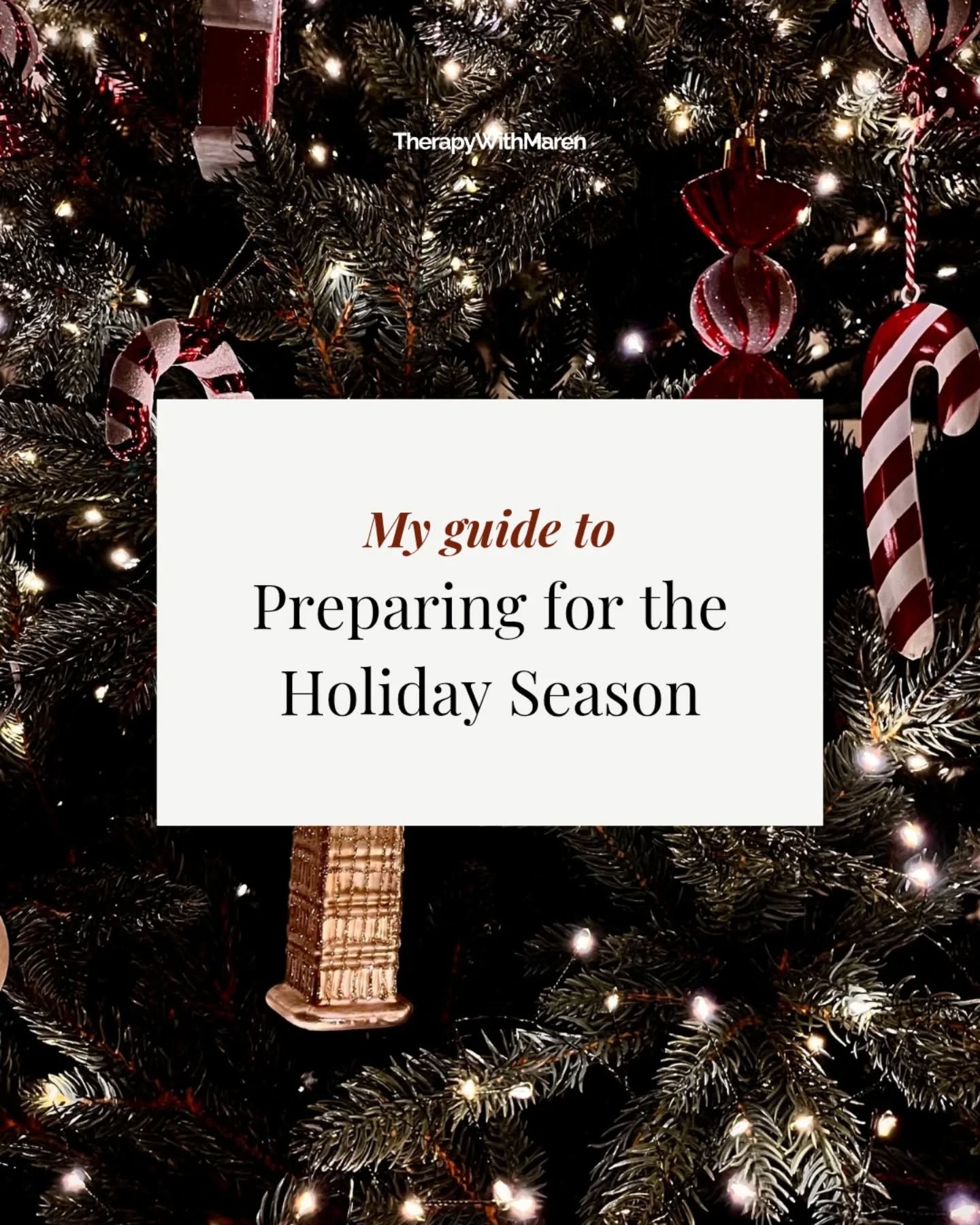 If you're already feeling the pressure of the holiday season approaching, this one's for you.
Save this if you need the reminder, and know you're not alone in finding this season complicated.🎄✨️
