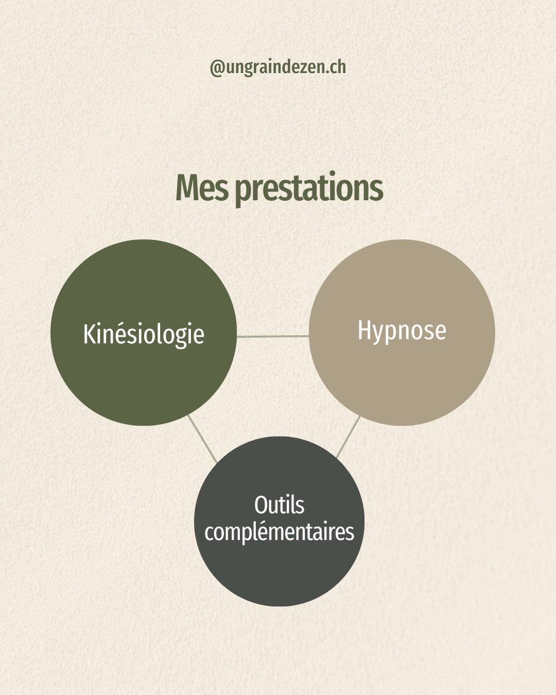 Se reconnecter à soi, c’est parfois simplement s’offrir un espace pour respirer, comprendre et transformer ce qui demande à évoluer.
À travers la kinésiologie, l’hypnose et différents outils complémentaires, je vous accompagne pour libérer les tensions, éclairer vos ressources intérieures et retrouver un équilibre plus juste pour vous.
Chaque séance est une invitation à avancer avec douceur, à votre rythme, vers un mieux-être durable et une plus grande clarté intérieure.
🌿 Une étape après l’autre.
🌱 En confiance.
✨ Vers un vous plus apaisé.
Sebahate
Un Grain de Zen
Kinésiologie & Hypnose – Granges (Veveyse)
ungraindezen.ch
#kinesiologie
#hypnose
#therapiebreve
#gestiondustress
#equilibreinterieur #ressourcesinterieures
#liberationemotionnelle #transformationpersonnelle
#veveyse
#granges
#therapeutesuisse